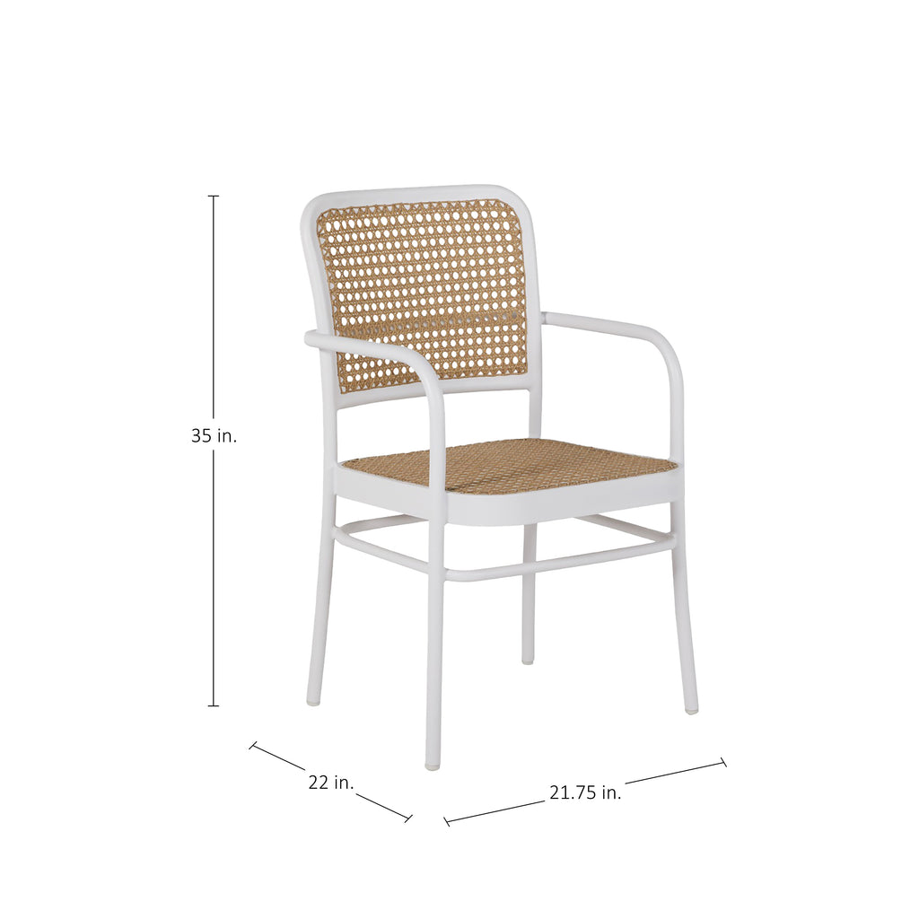 Bordeaux N-Dura Resin Wicker Outdoor Arm Chair