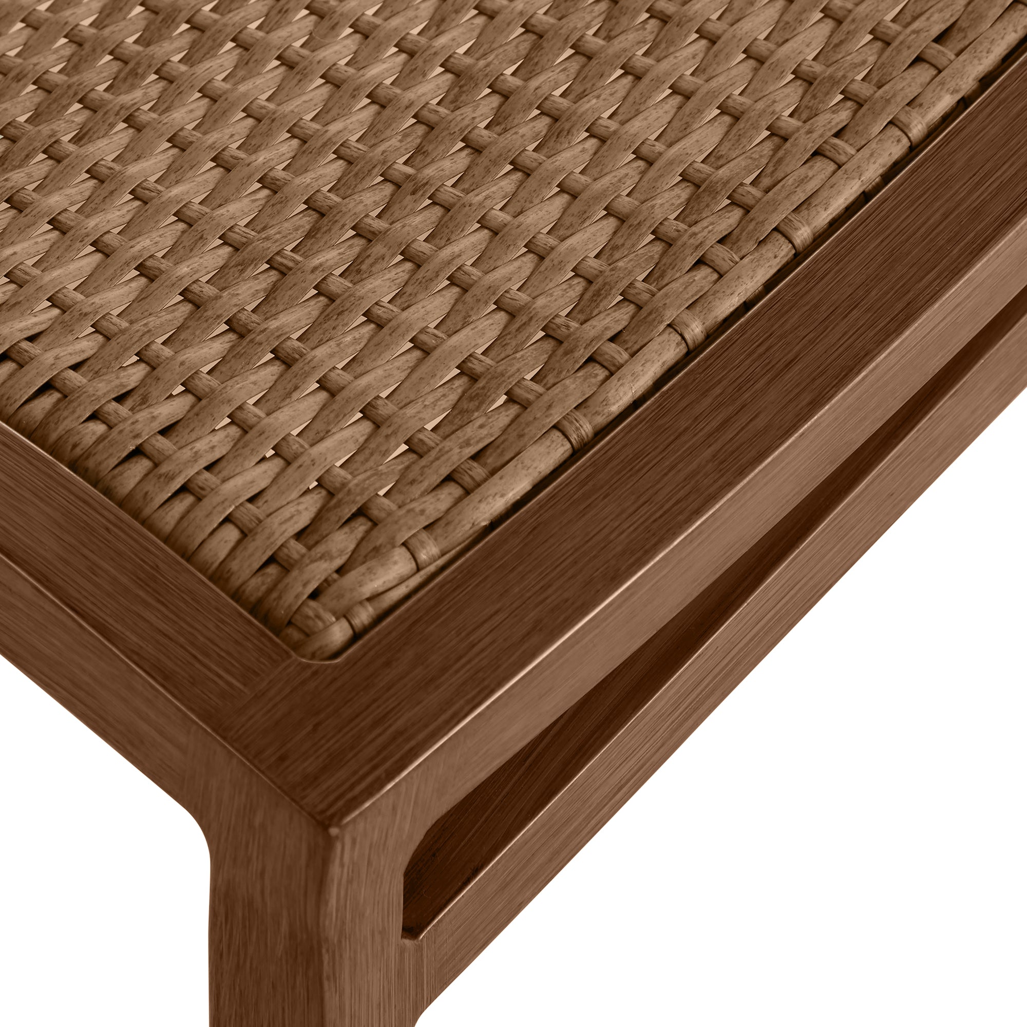 Aire N-Dura Resin Wicker Outdoor Side Chair
