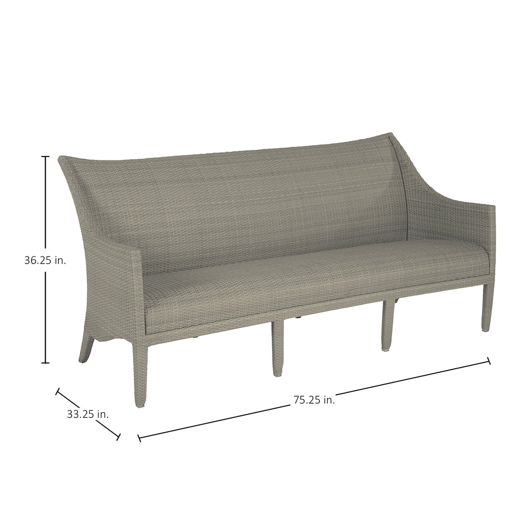 Athena Plus Resin Wicker Outdoor Sofa