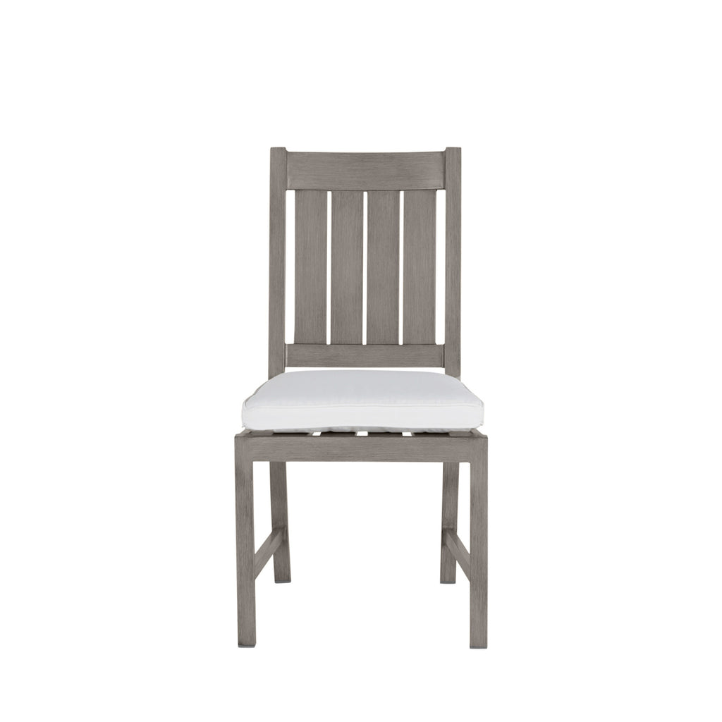 Club Croquet Aluminum Outdoor Side Chair