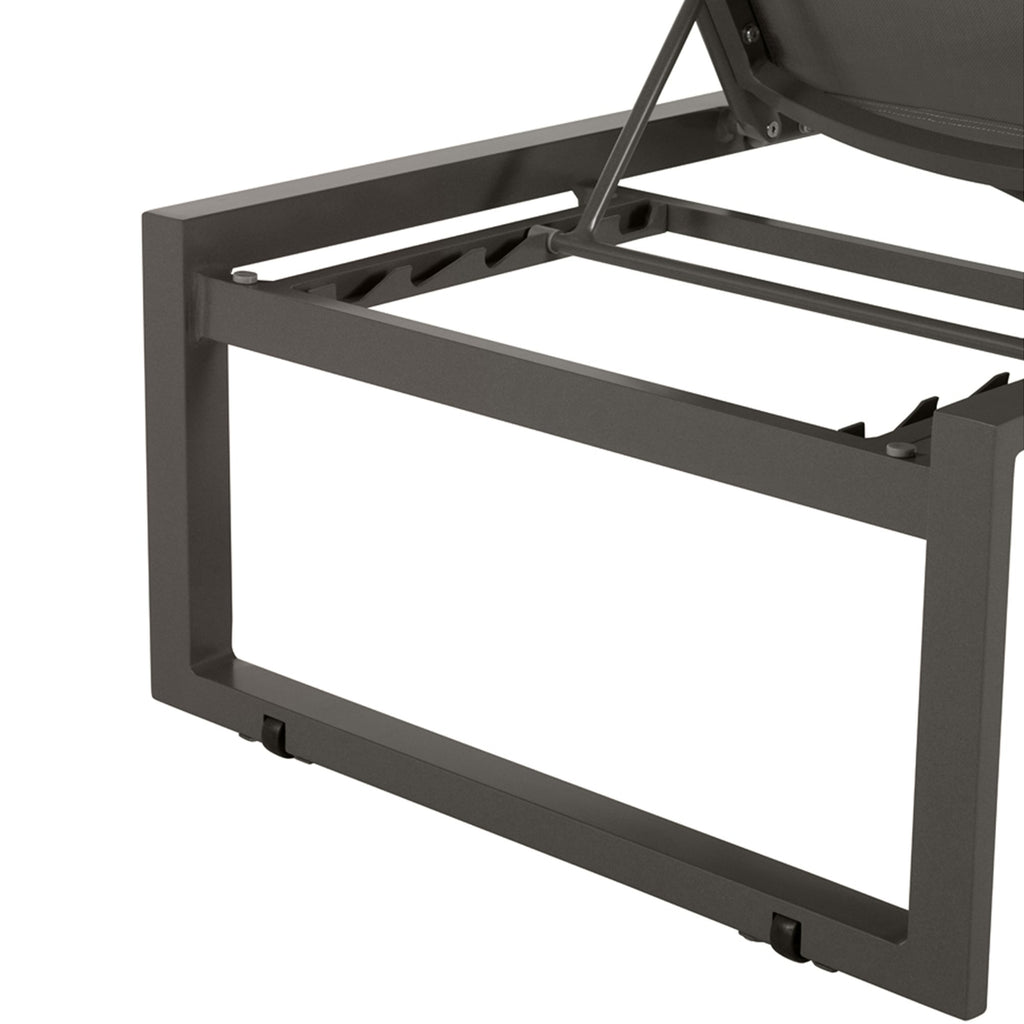 Belmont Sling Outdoor Armless Chaise Lounge