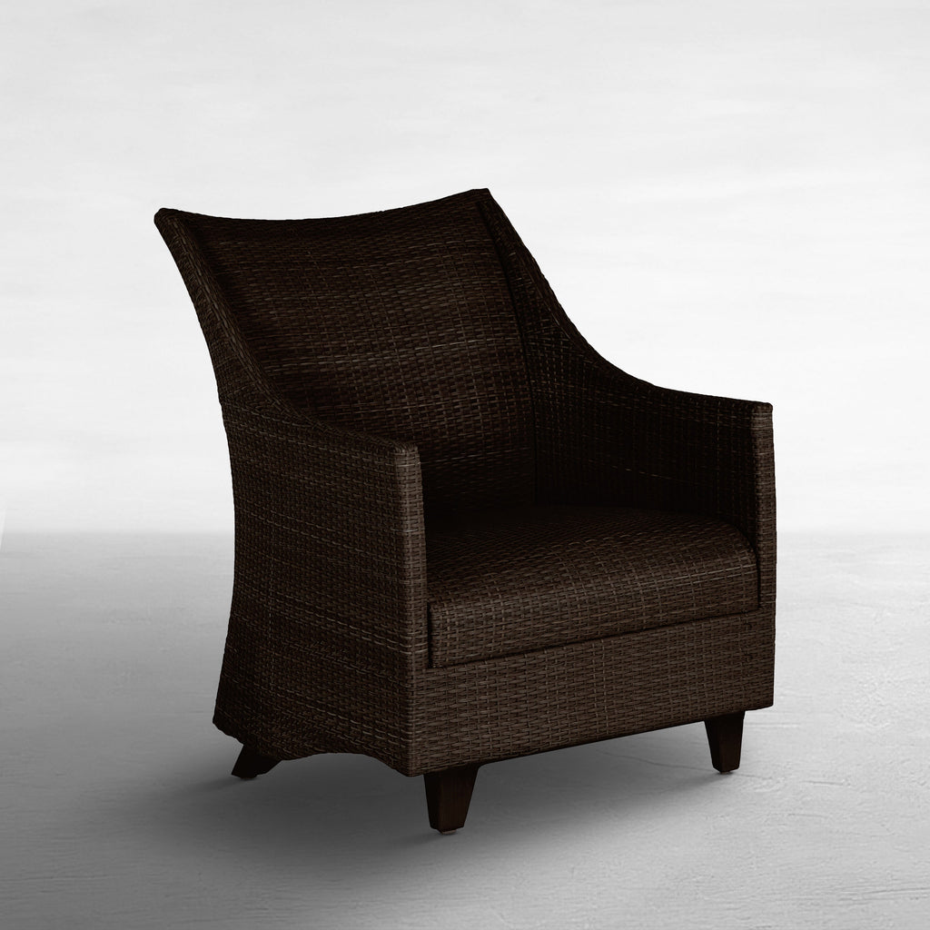 Athena Plus Woven Wicker Spring Lounge Chair