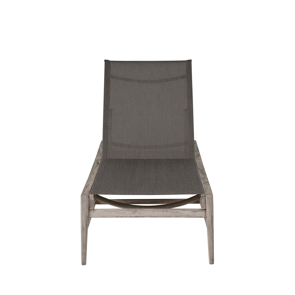 Coast Teak Outdoor Armless Chaise Lounge