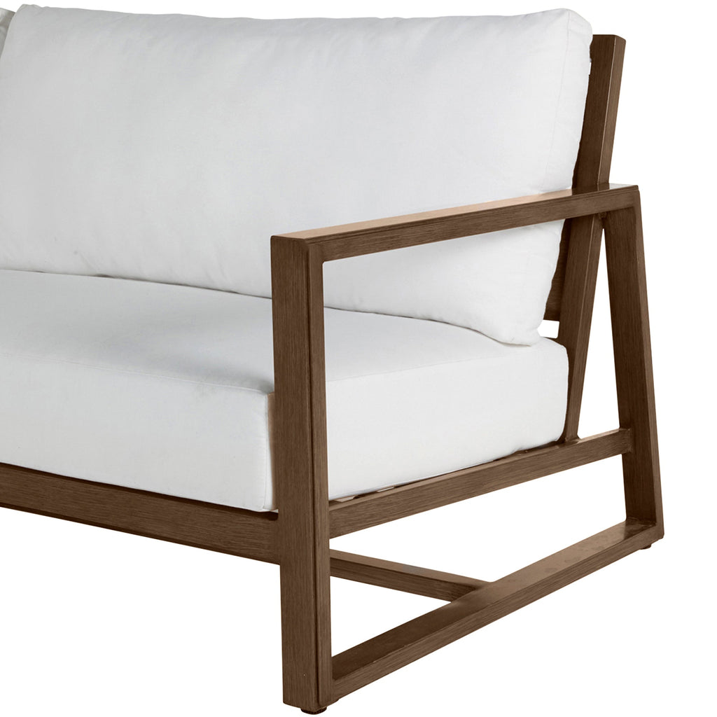 Avondale Aluminum Outdoor Sofa