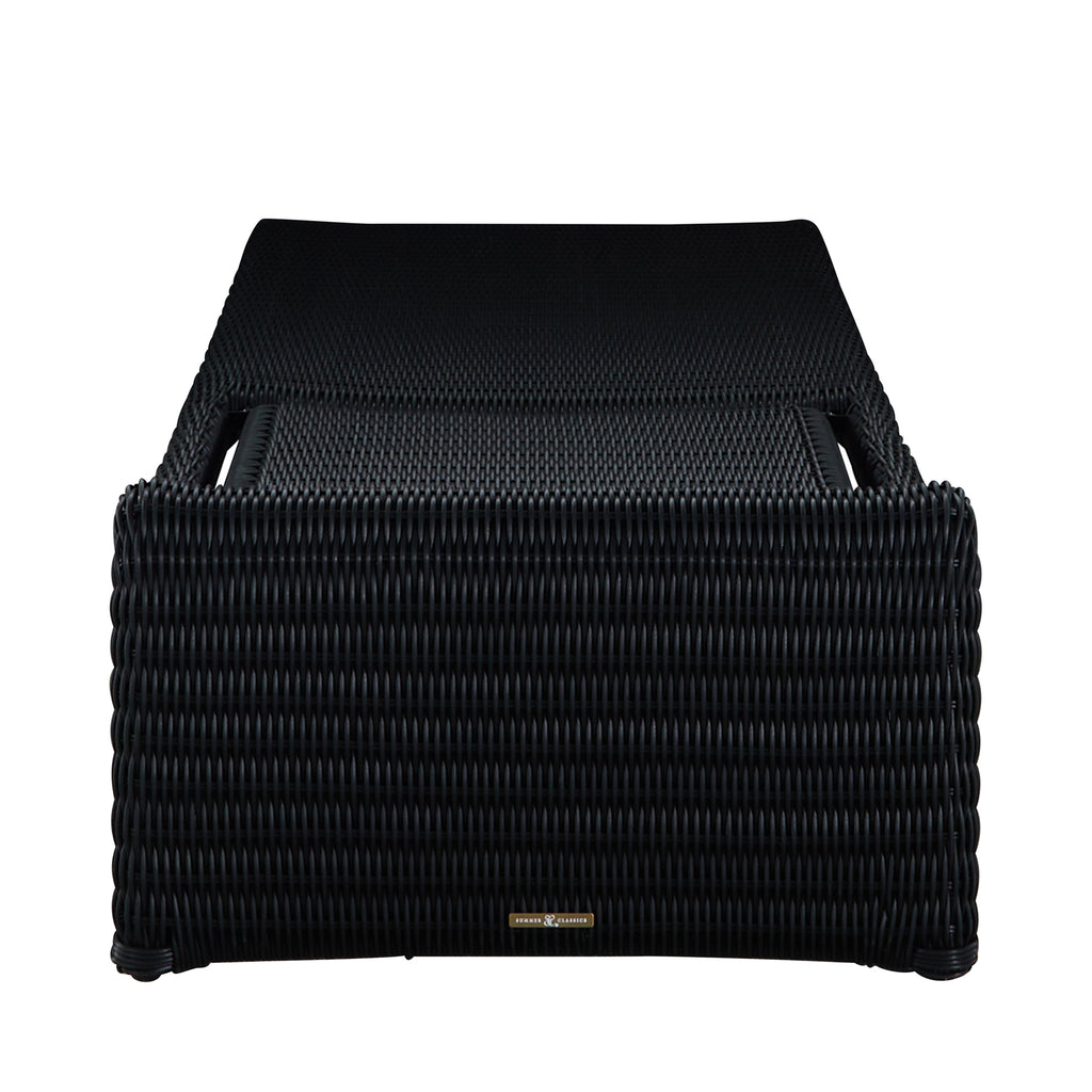 Como Resin Wicker Chaise
