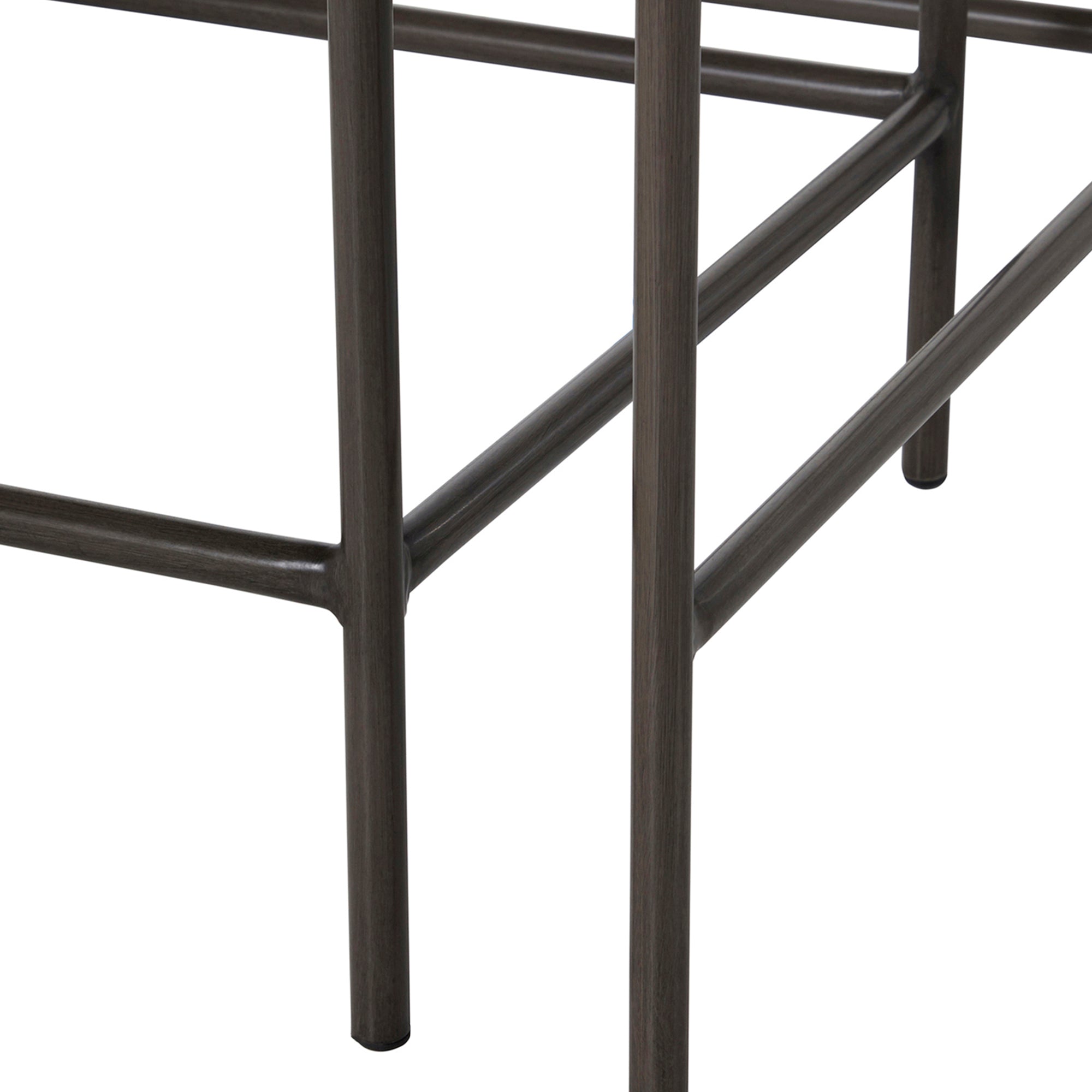 Abby Wrought Iron Square Outdoor Stacking Table