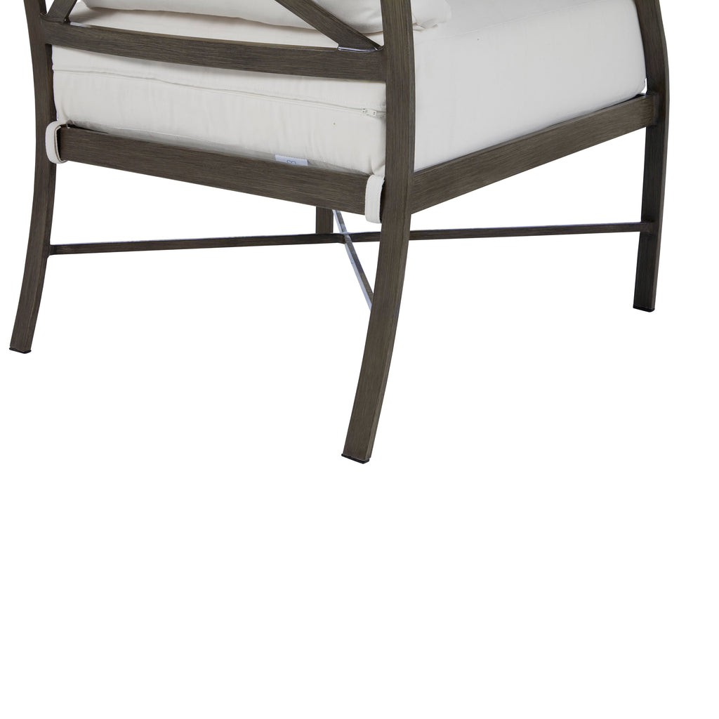 Monaco Aluminum Outdoor Lounge Chair
