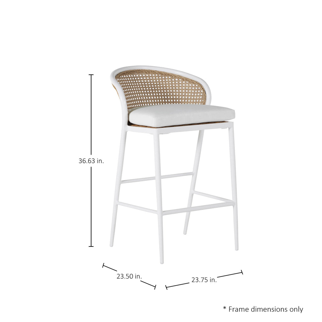 Havana Resin Wicker Outdoor Counter Stool