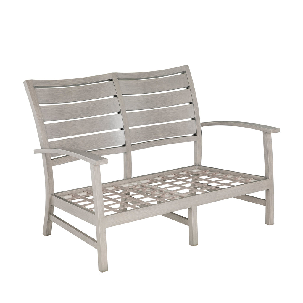 Charleston Aluminum Outdoor Loveseat