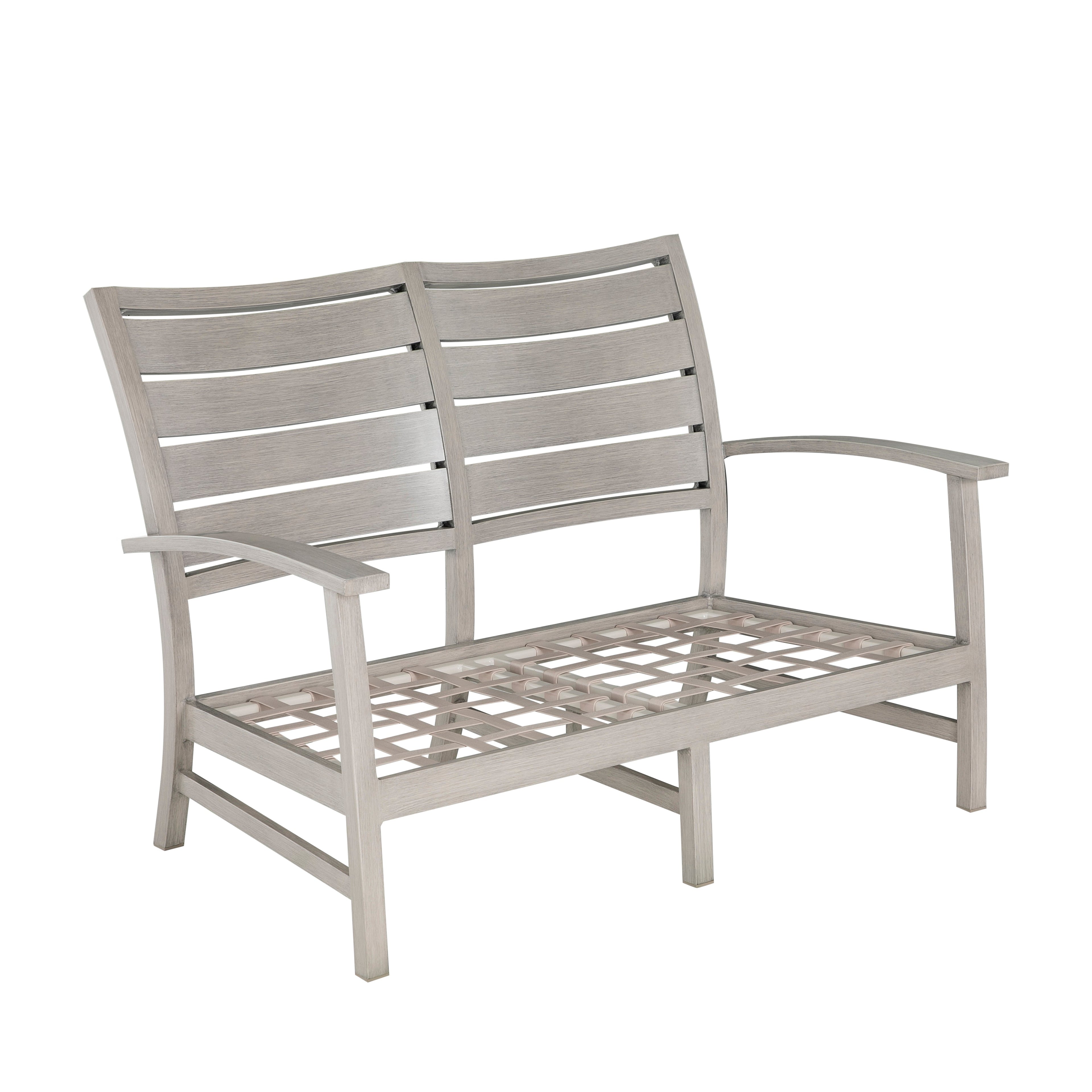 Charleston Aluminum Outdoor Loveseat