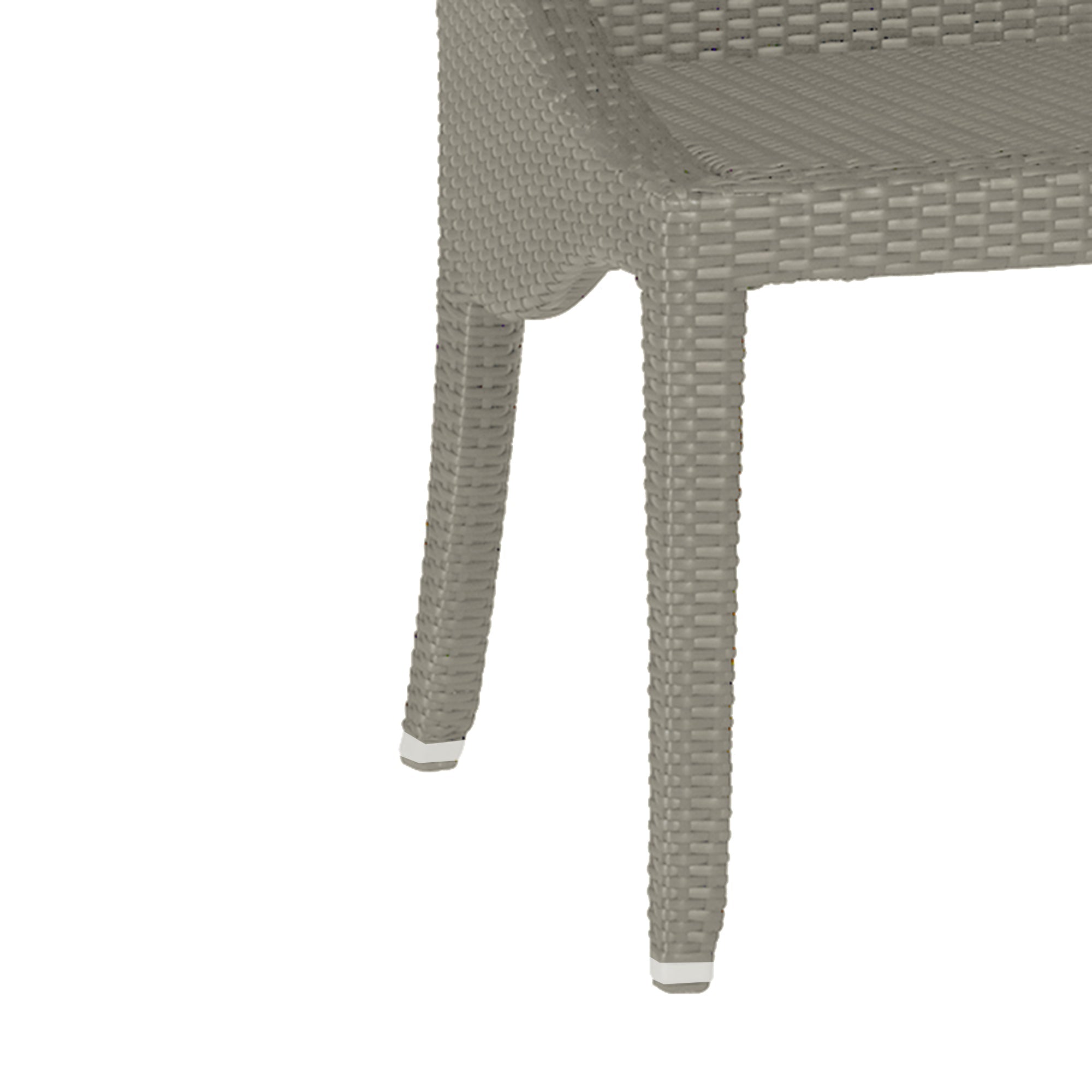 Athena Woven Resin Wicker Outdoor Side Chair