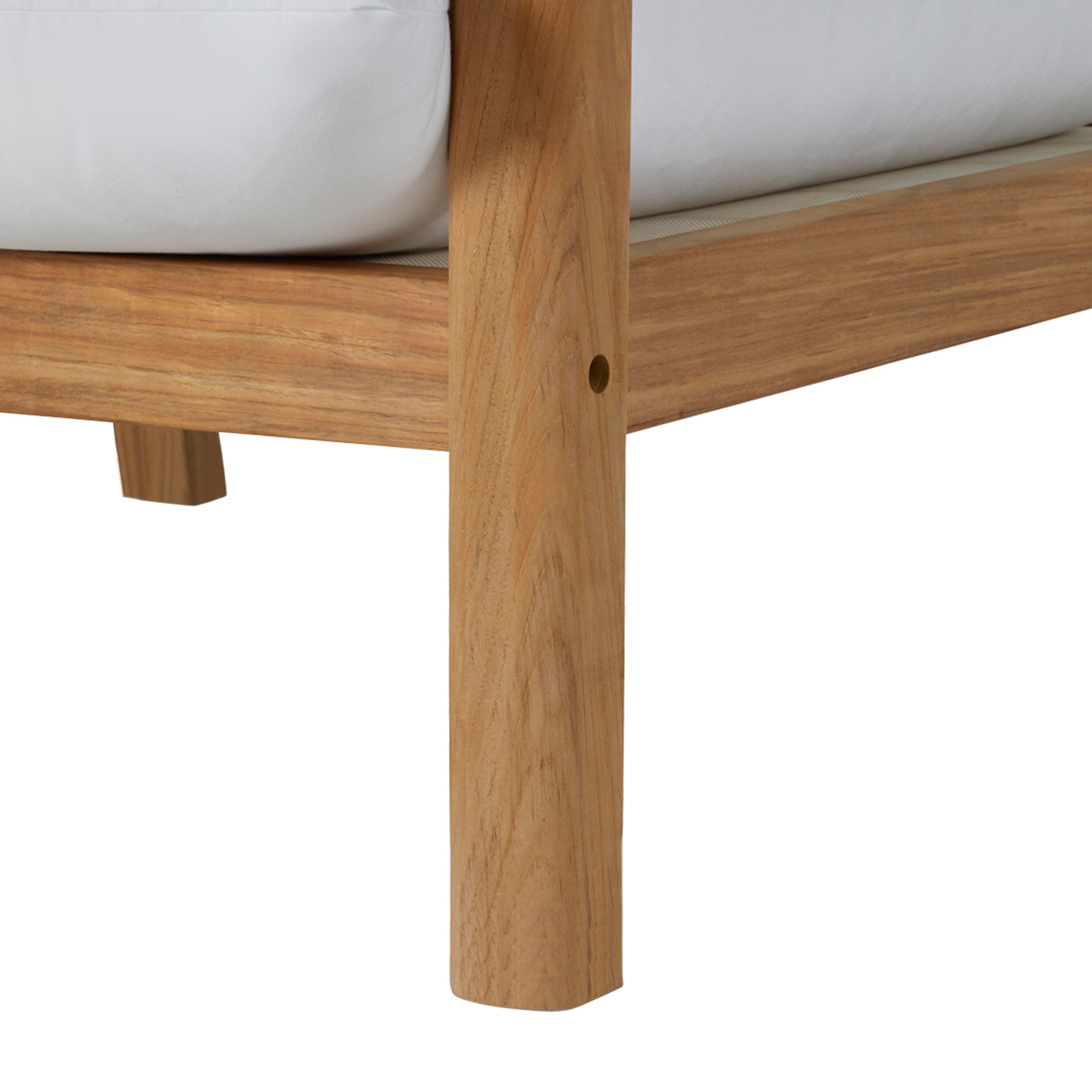 Monterey Teak Outdoor Loveseat