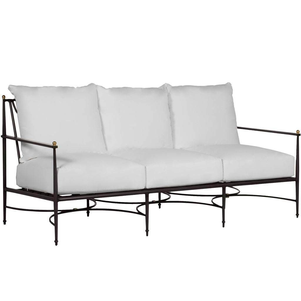 Roma Aluminum Outdoor Sofa