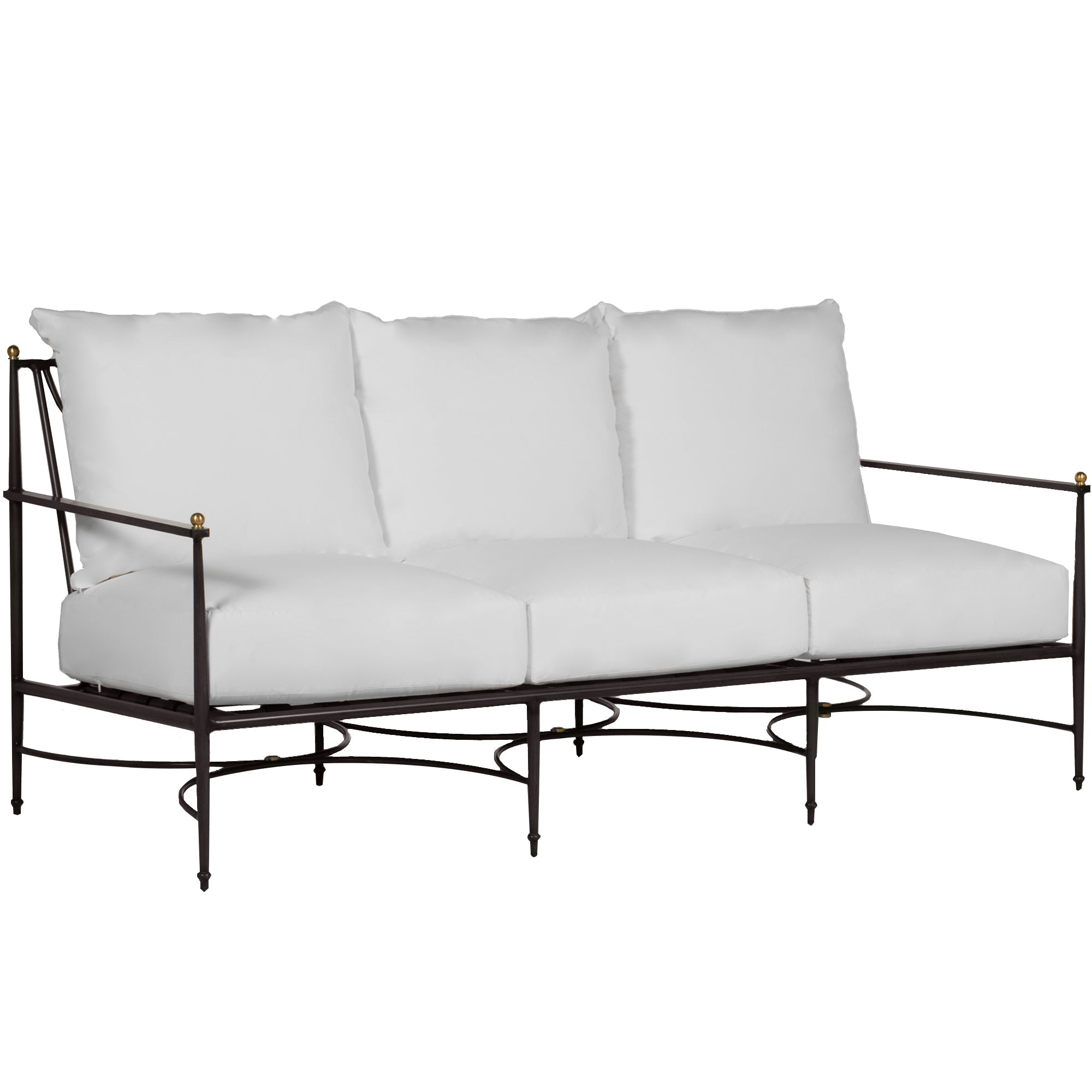 Roma Aluminum Outdoor Sofa