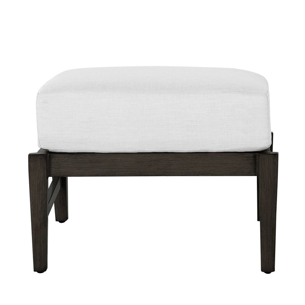 Croquet Aluminum Outdoor Ottoman