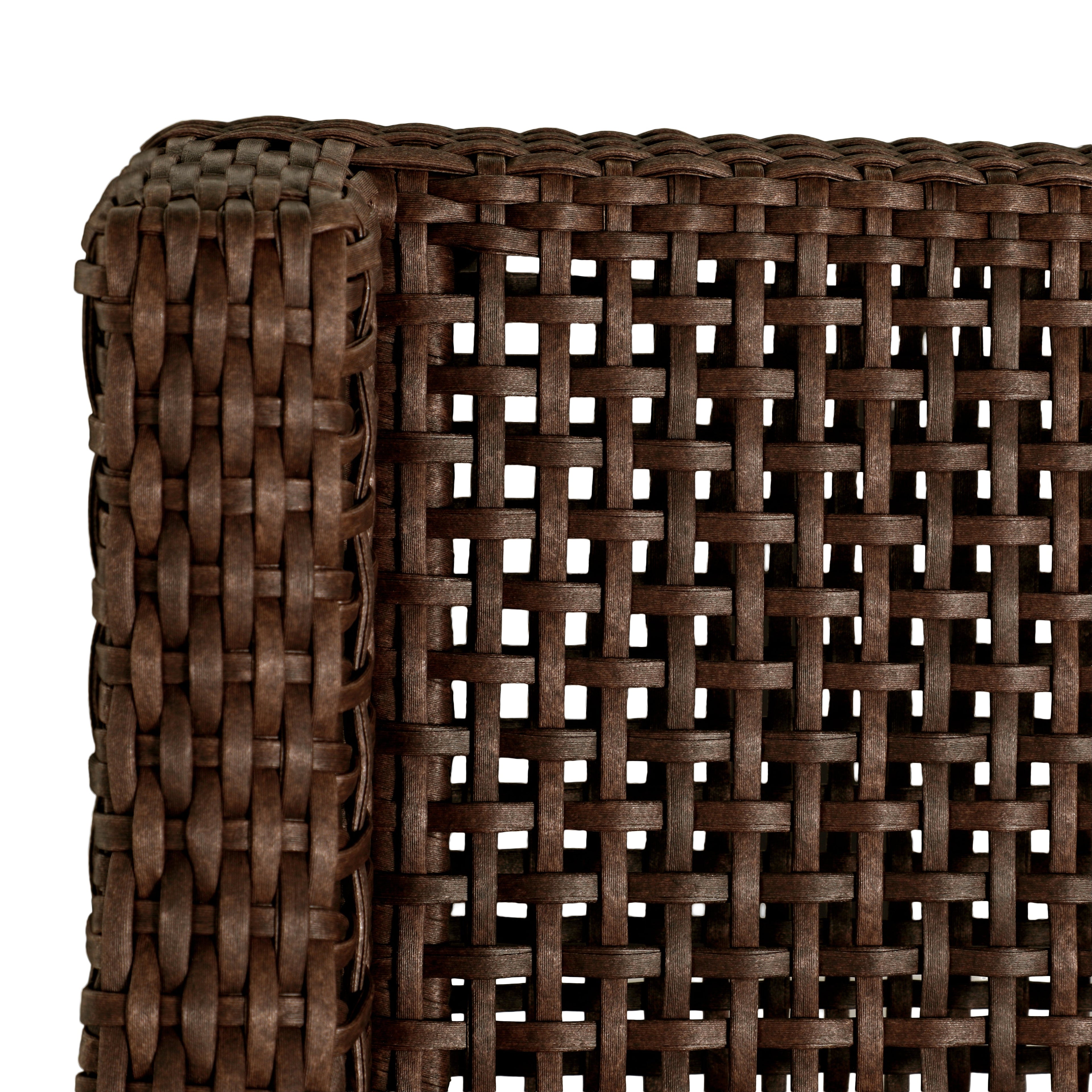 Peninsula Wicker Outdoor Swivel Glide Chair