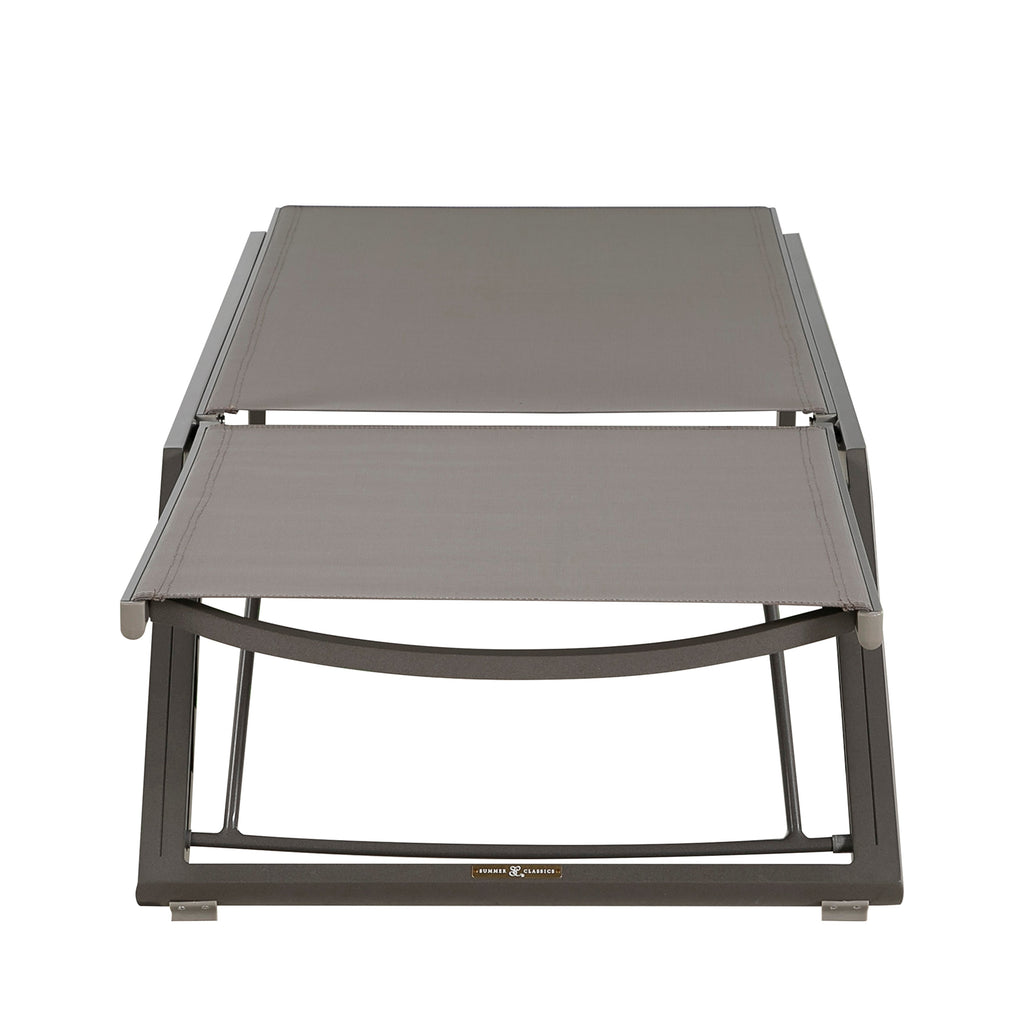 Salem Sling Outdoor Armless Chaise Lounge