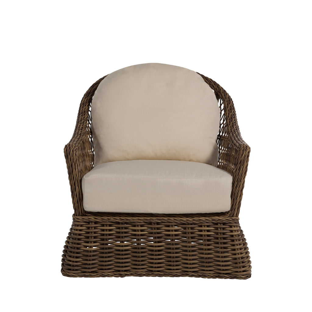 Soho Woven Resin Wicker Outdoor Lounge Chair
