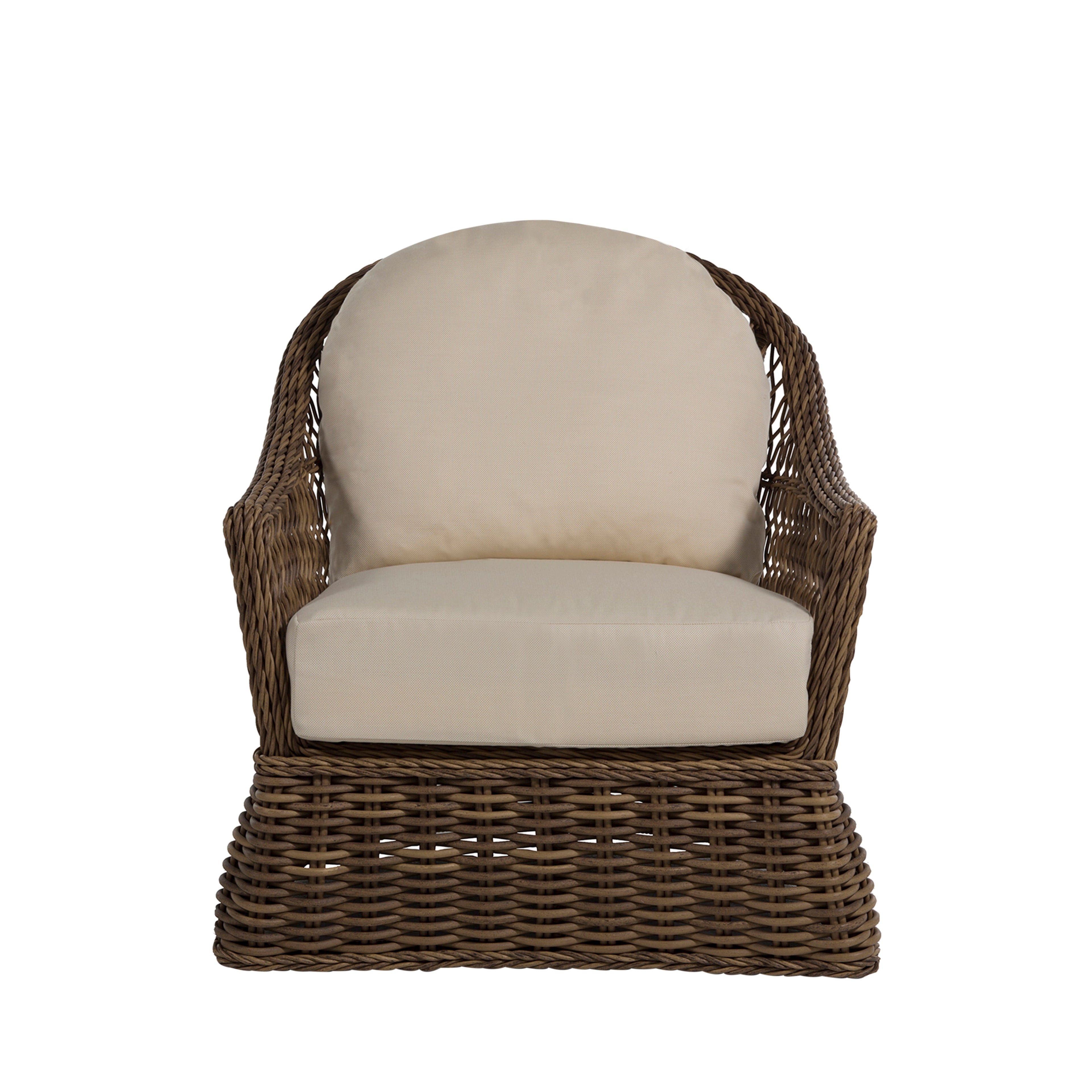 Soho Woven Resin Wicker Outdoor Lounge Chair