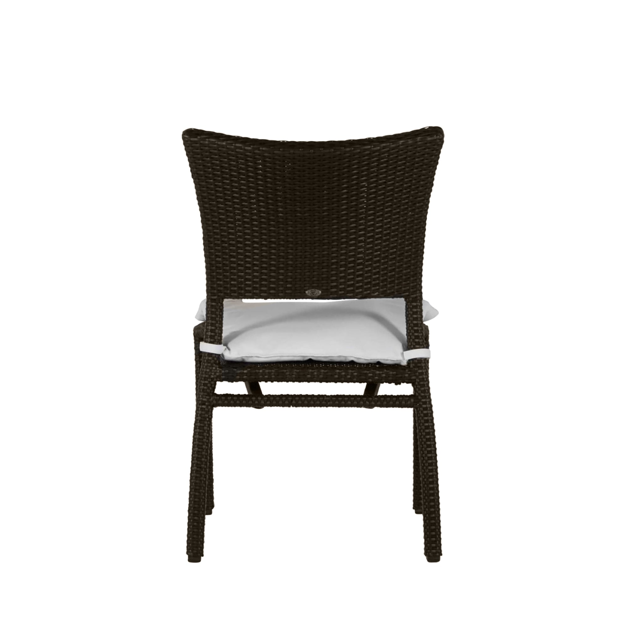 Skye Woven Resin Wicker Outdoor Side Chair