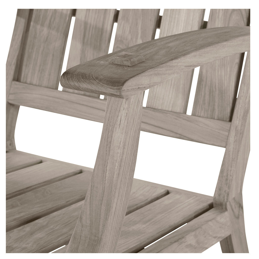 Croquet Teak Outdoor Lounge Chair