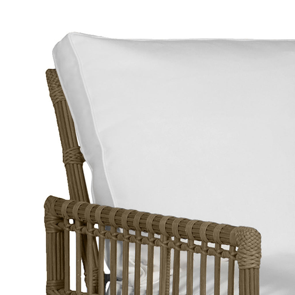 Newport Wicker Outdoor Woven Spring Lounge Chair