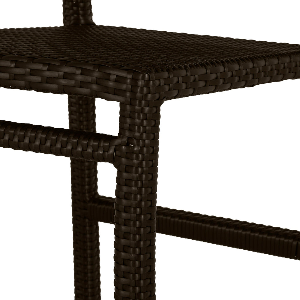 Skye Woven N-Dura Resin Wicker Outdoor Bar Stool