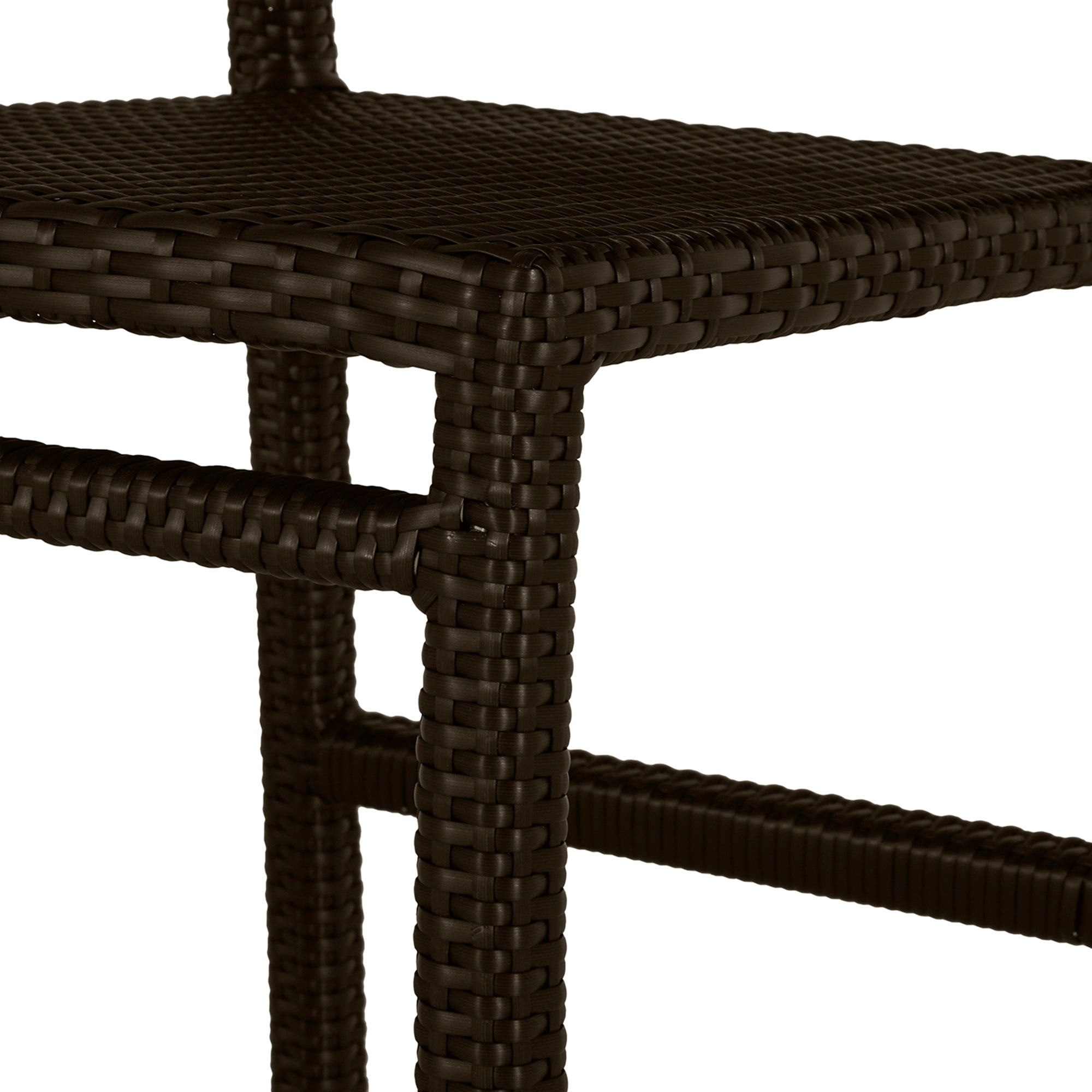 Skye Woven N-Dura Resin Wicker Outdoor Bar Stool