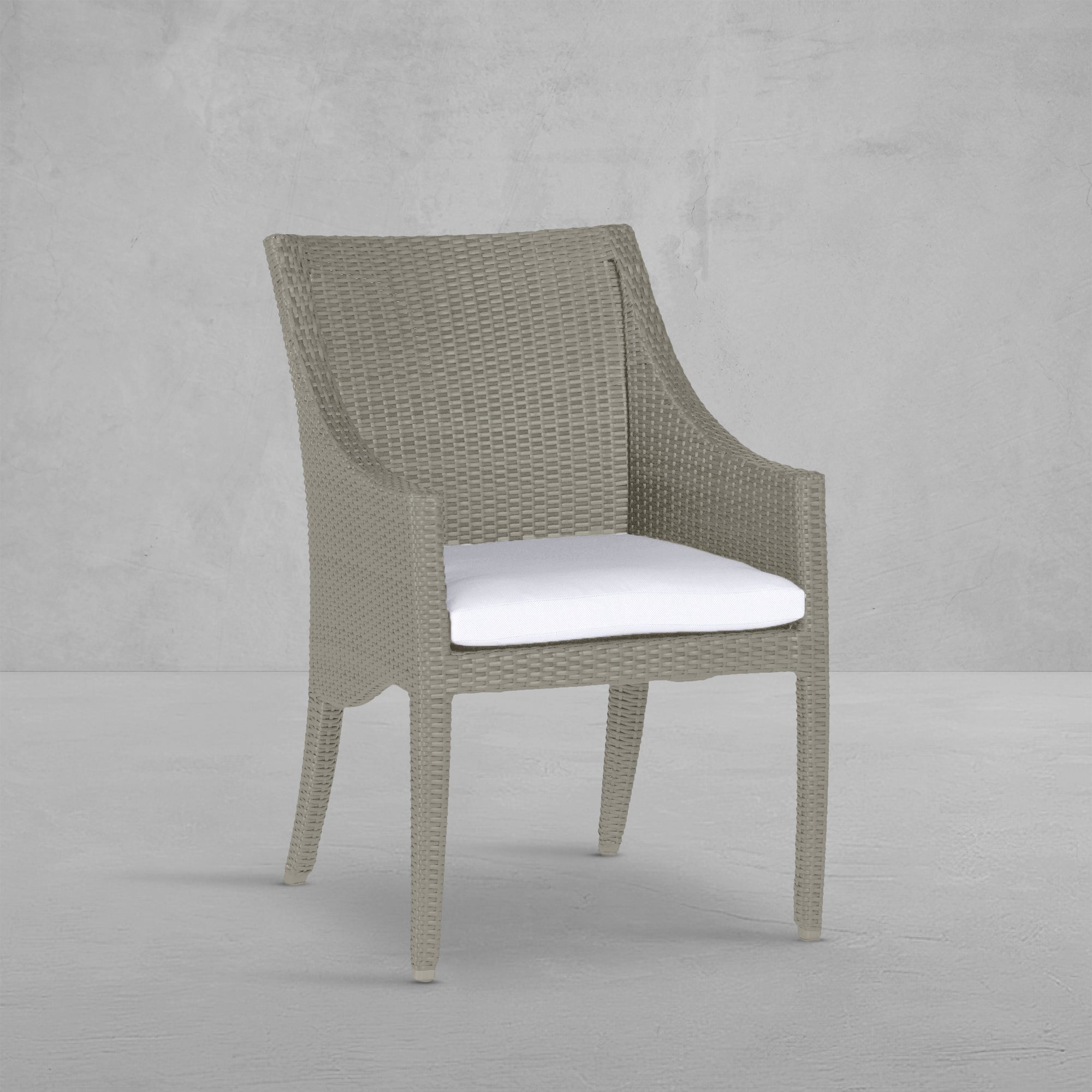 Athena Woven Resin Wicker Outdoor Arm Chair
