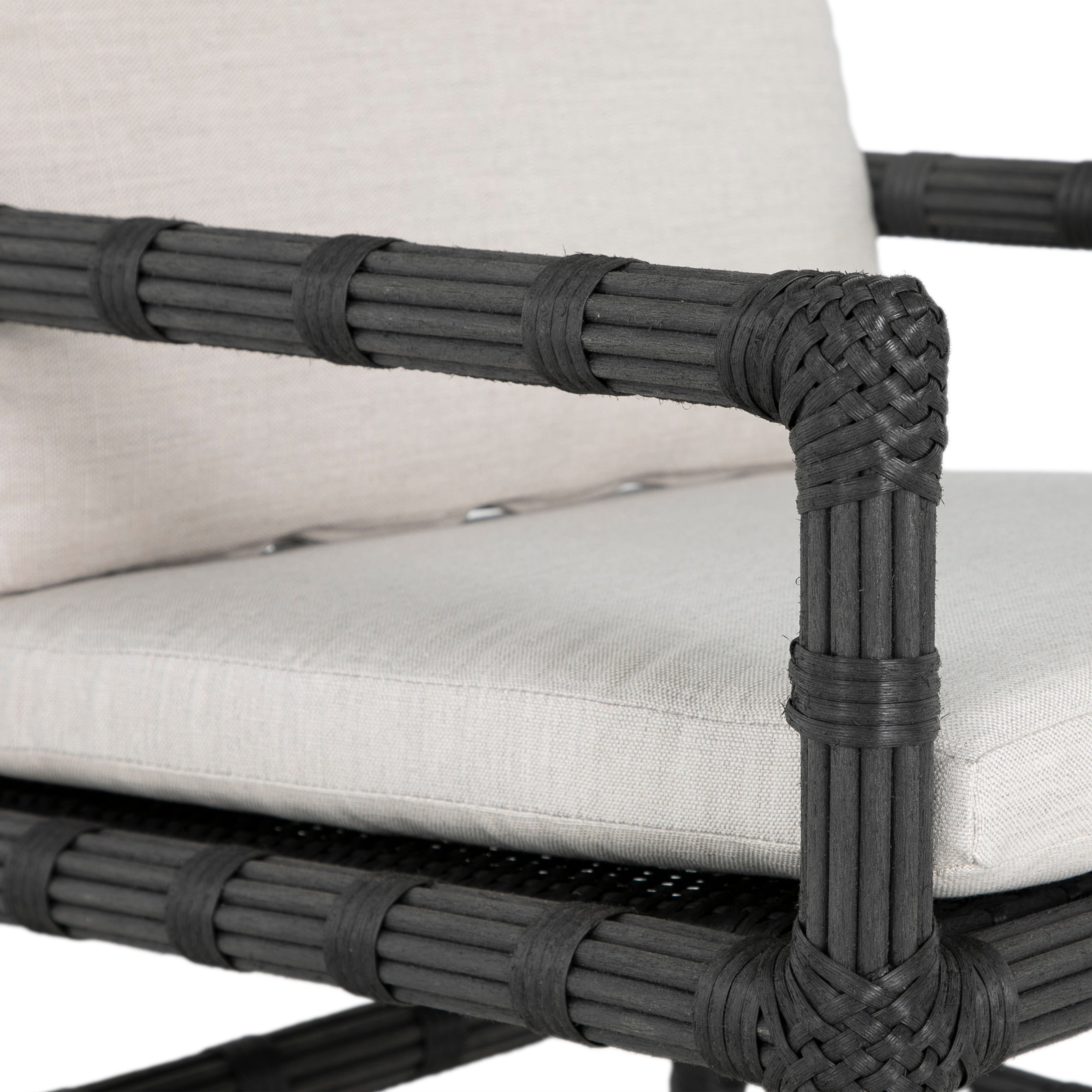 Newport Resin Wicker Woven Outdoor Arm Chair