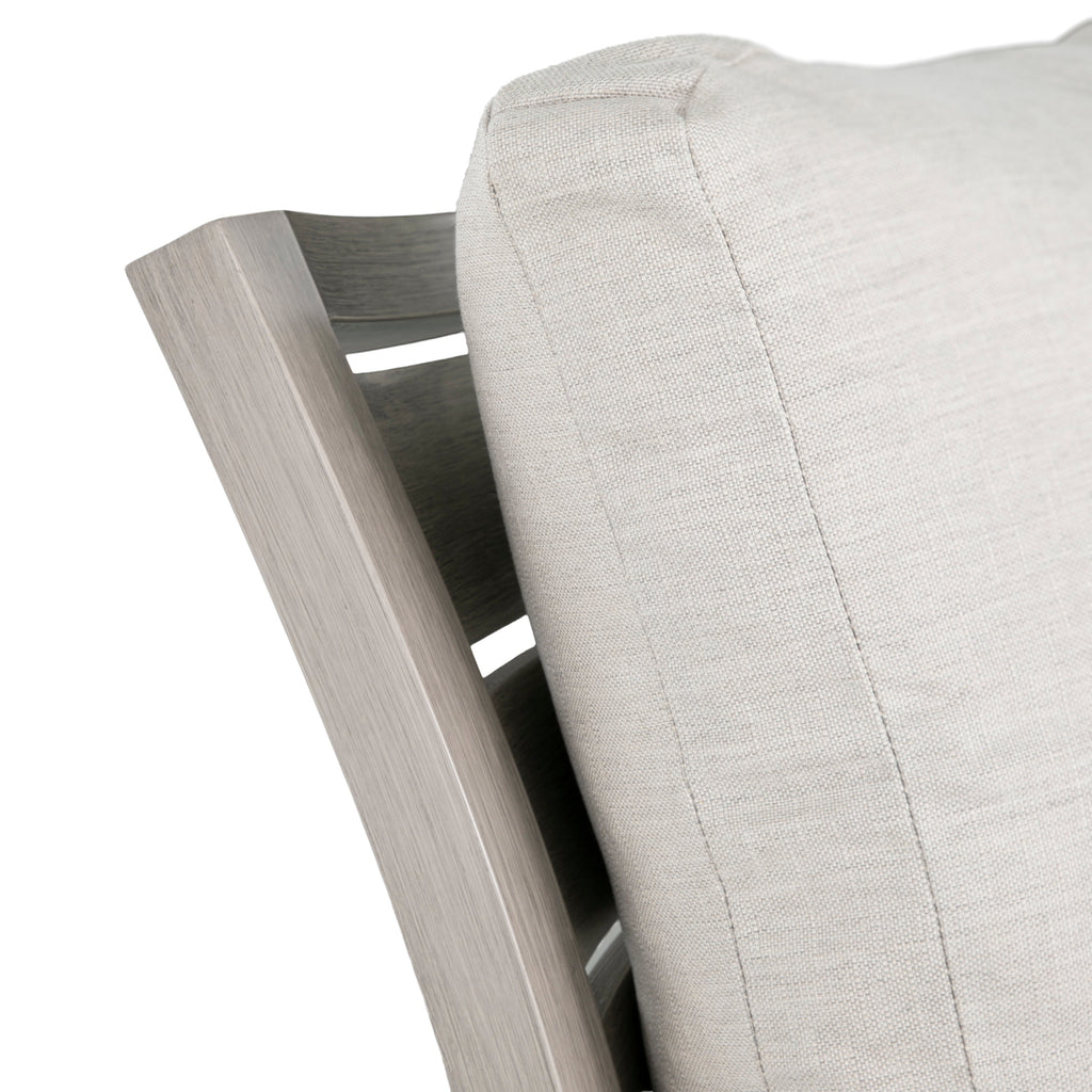Charleston Aluminum Outdoor Loveseat