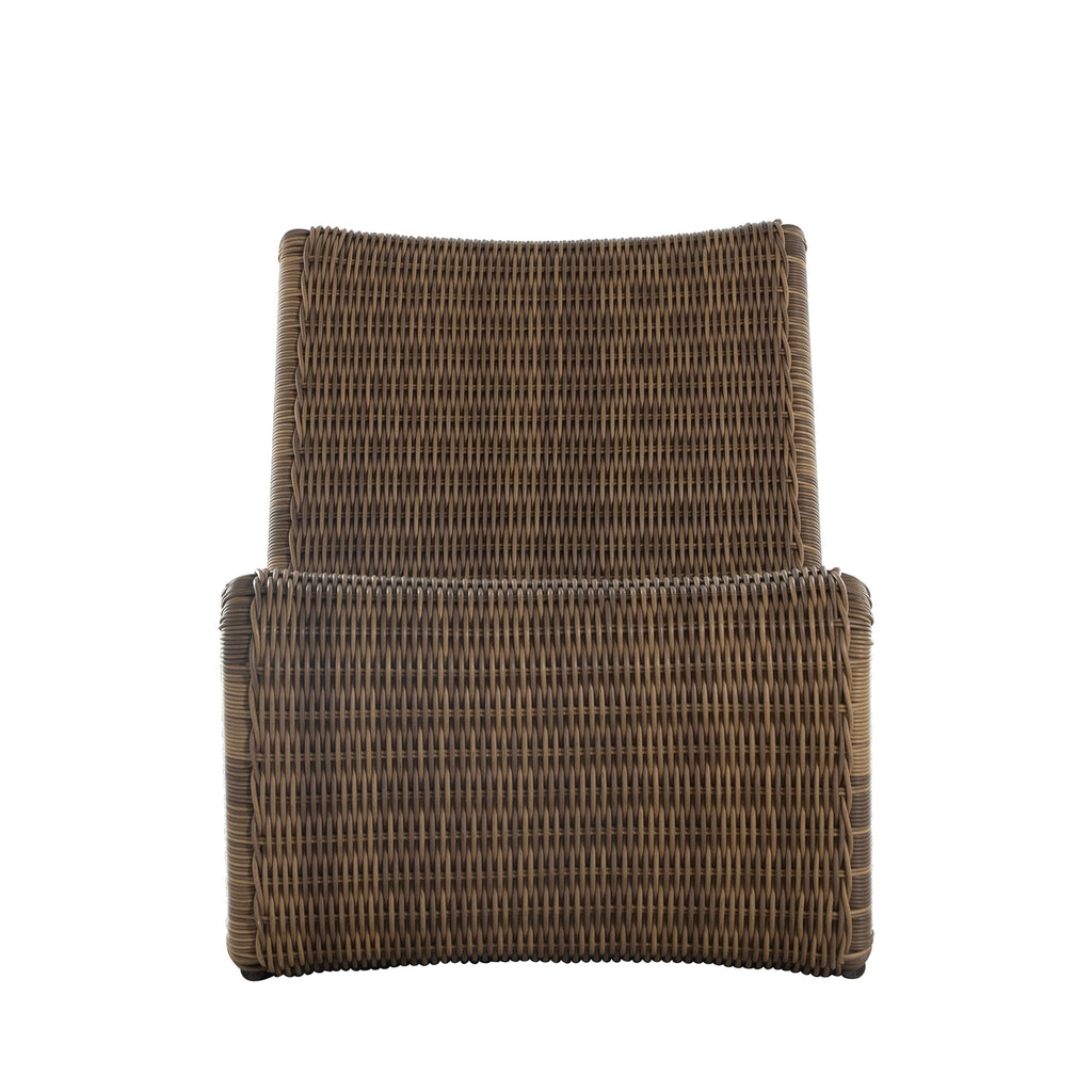 Como Resin Wicker Lounge