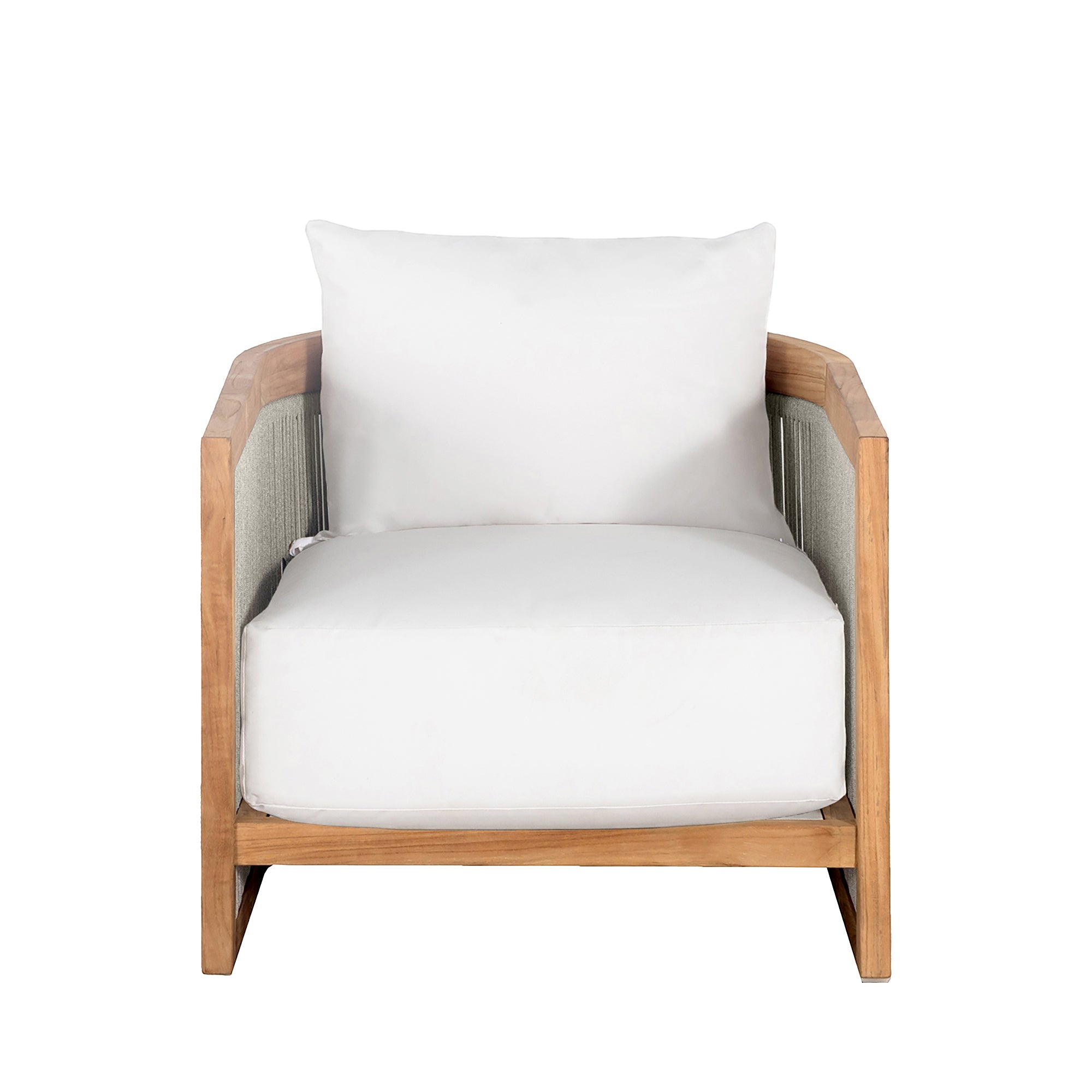 Avalon Teak Outdoor Lounge Chair