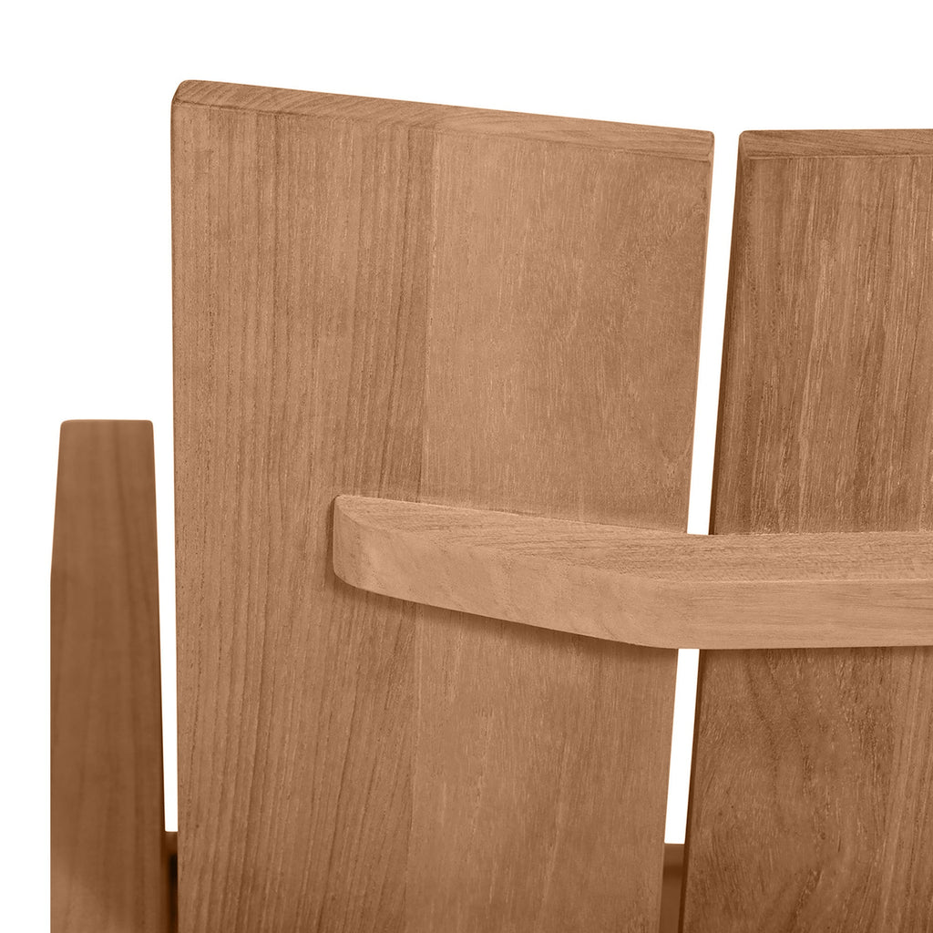 Ashland Teak Outdoor Dining Arm Chair