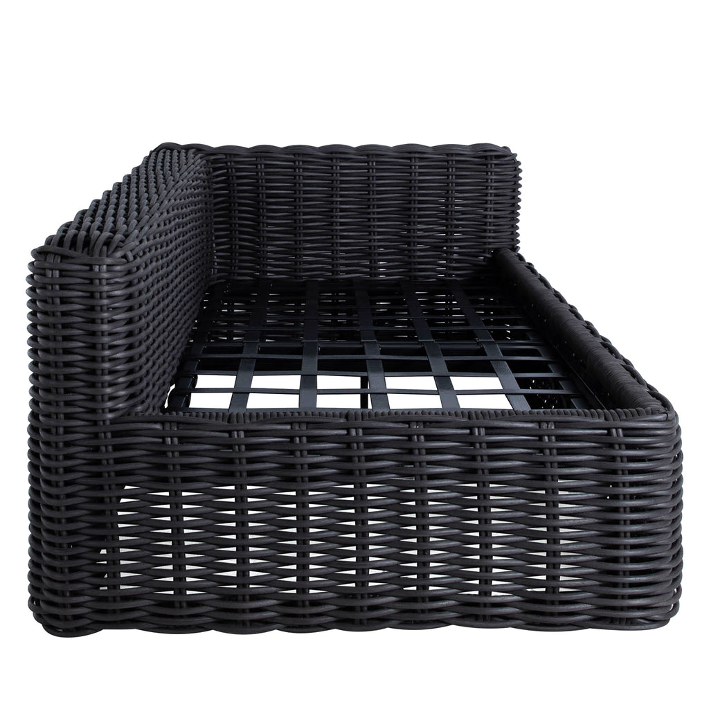 Montecito Resin Wicker Right Arm Facing Loveseat