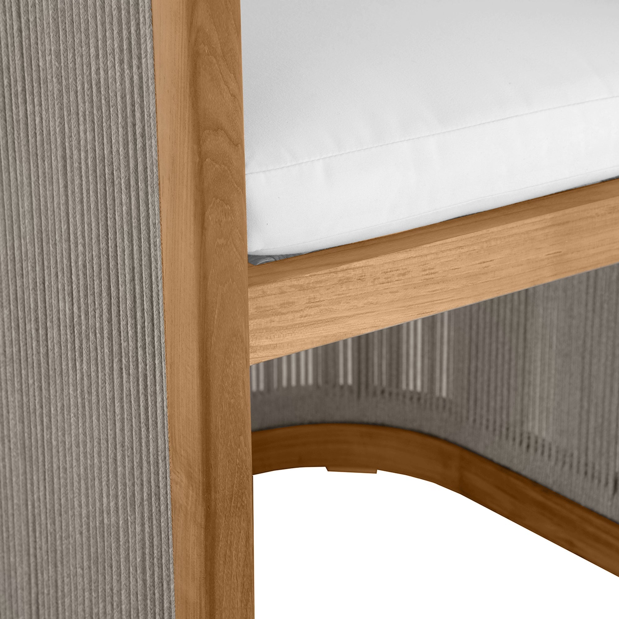 Avalon Teak Outdoor Dining Arm Chair