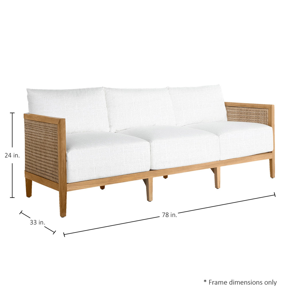 Playa N-Dura Ultra Resin Wicker Outdoor Sofa
