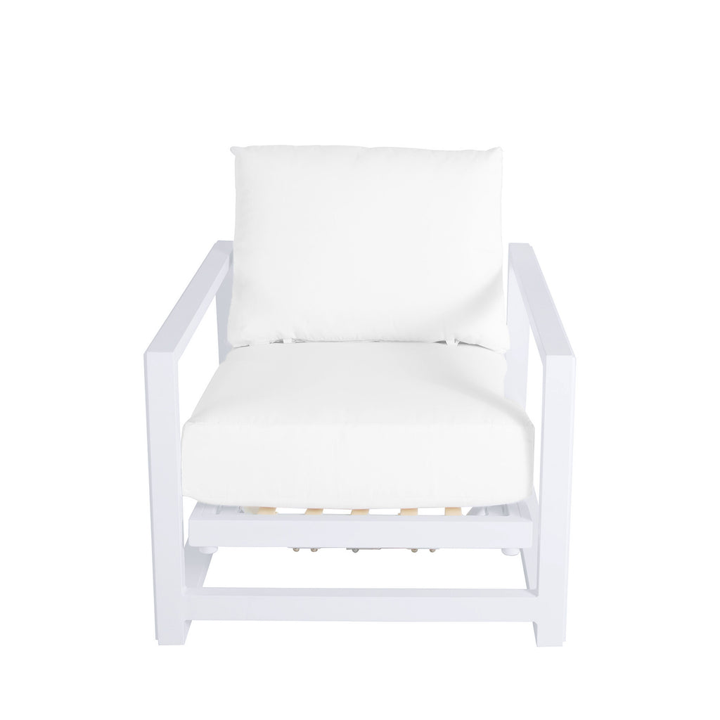 Avondale Aluminum Outdoor Spring Lounge Chair