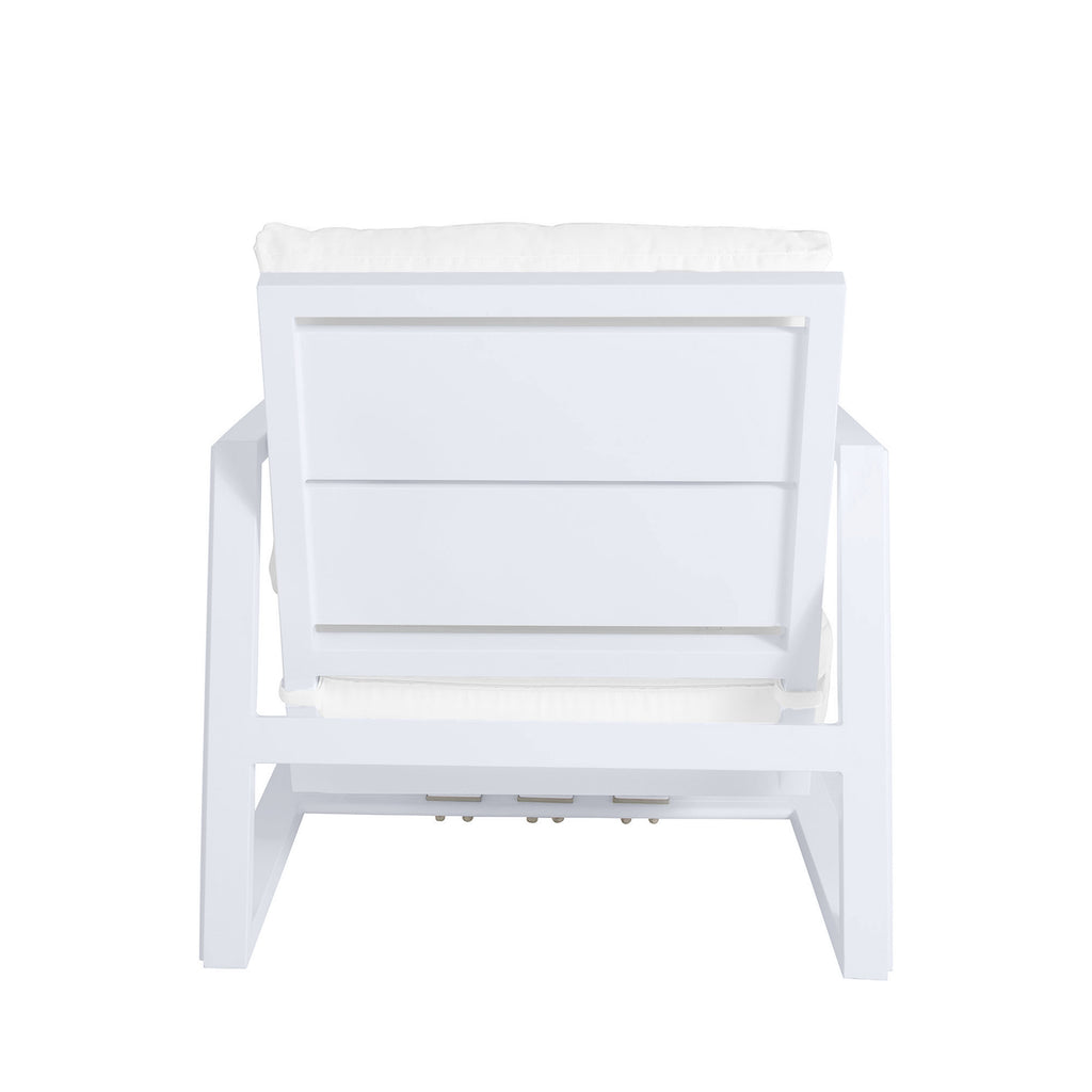 Avondale Aluminum Outdoor Spring Lounge Chair