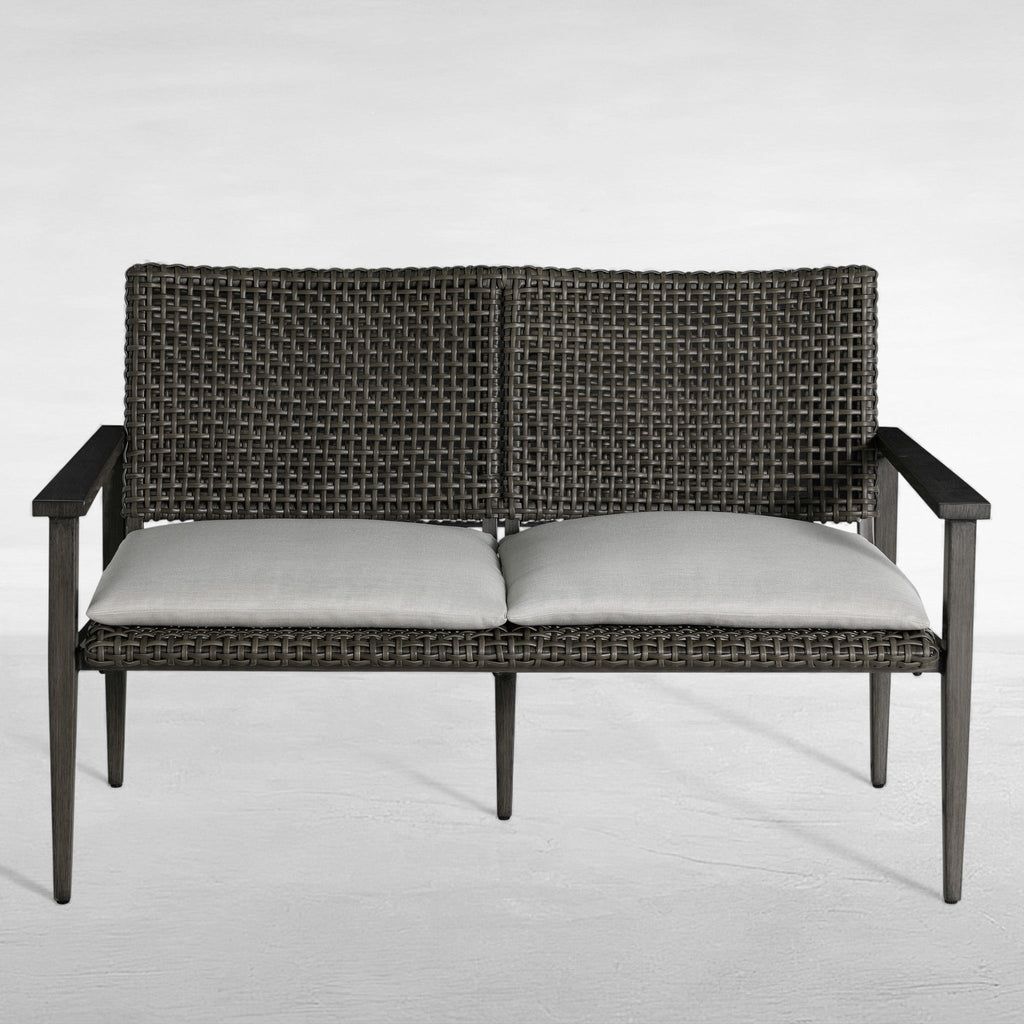 Harbor Resin Wicker Outdoor Loveseat