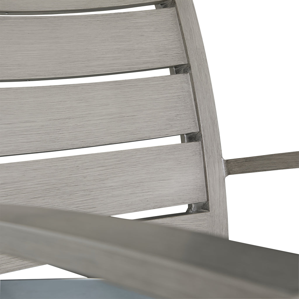 Charleston Aluminum Outdoor Lounge Chair