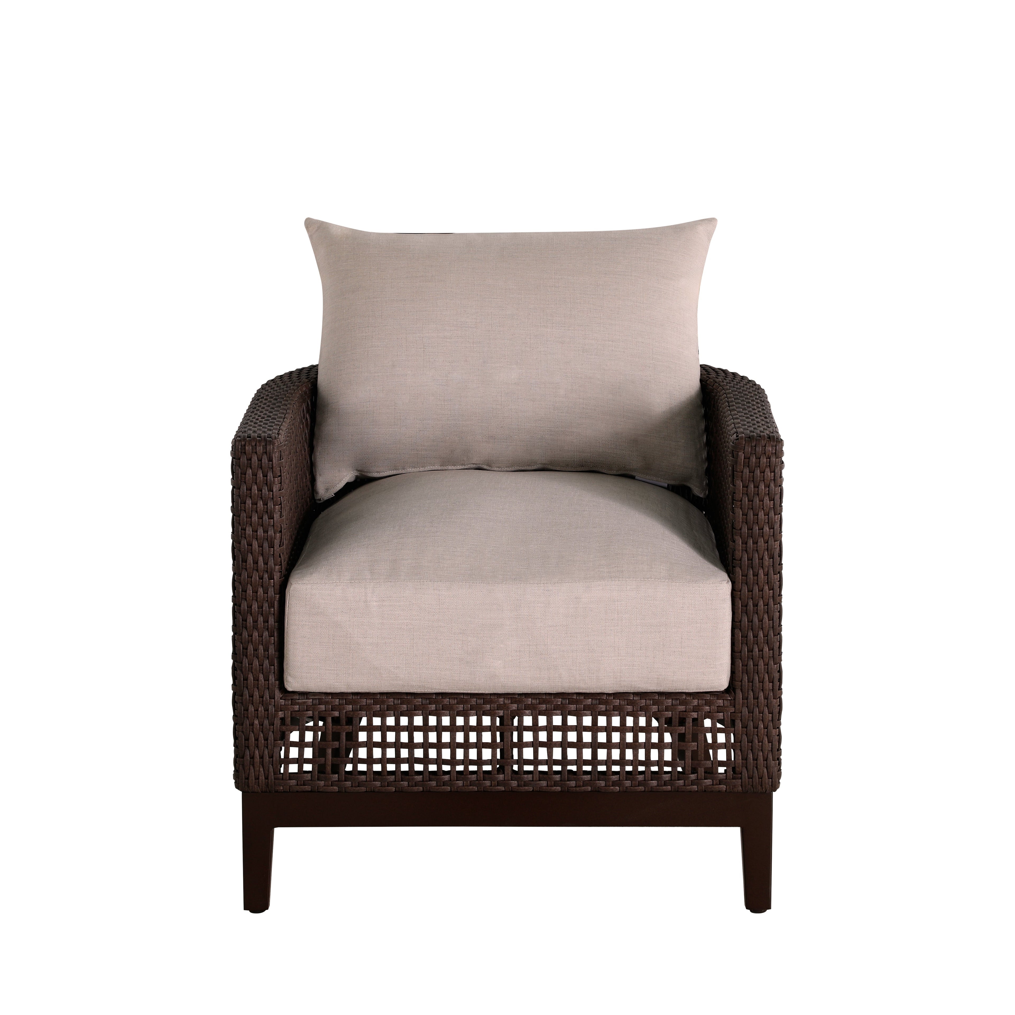 Peninsula Resin Wicker Outdoor Barrel Chair