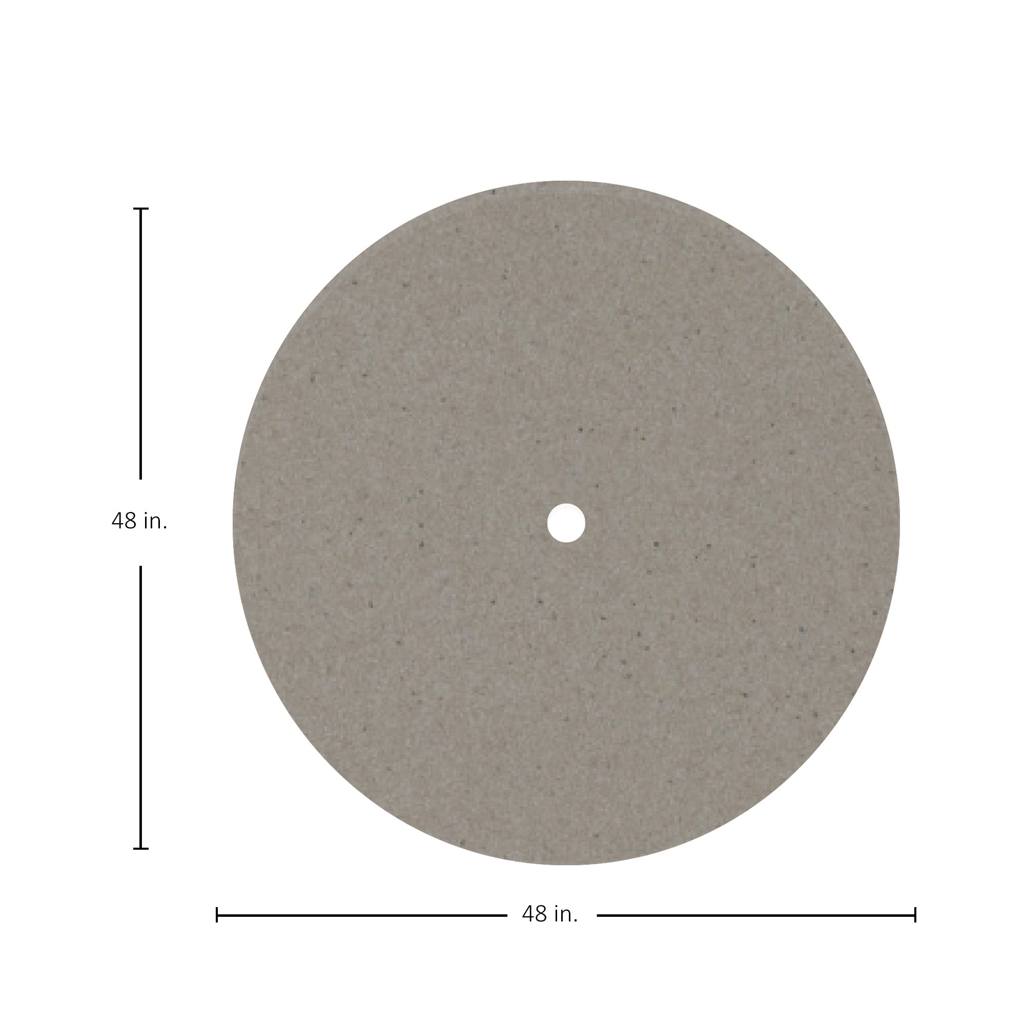 Plateau Stone 48" Round Outdoor Table Top