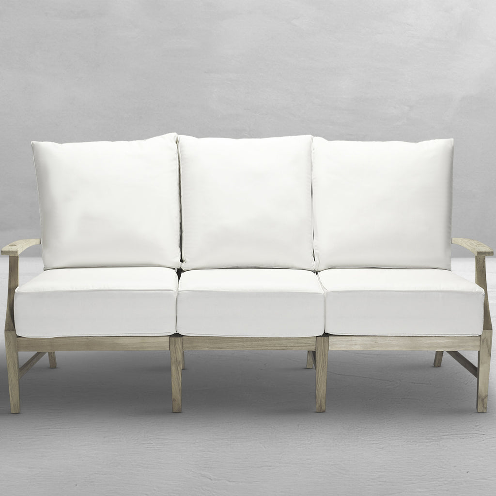 Croquet Teak Outdoor Sofa