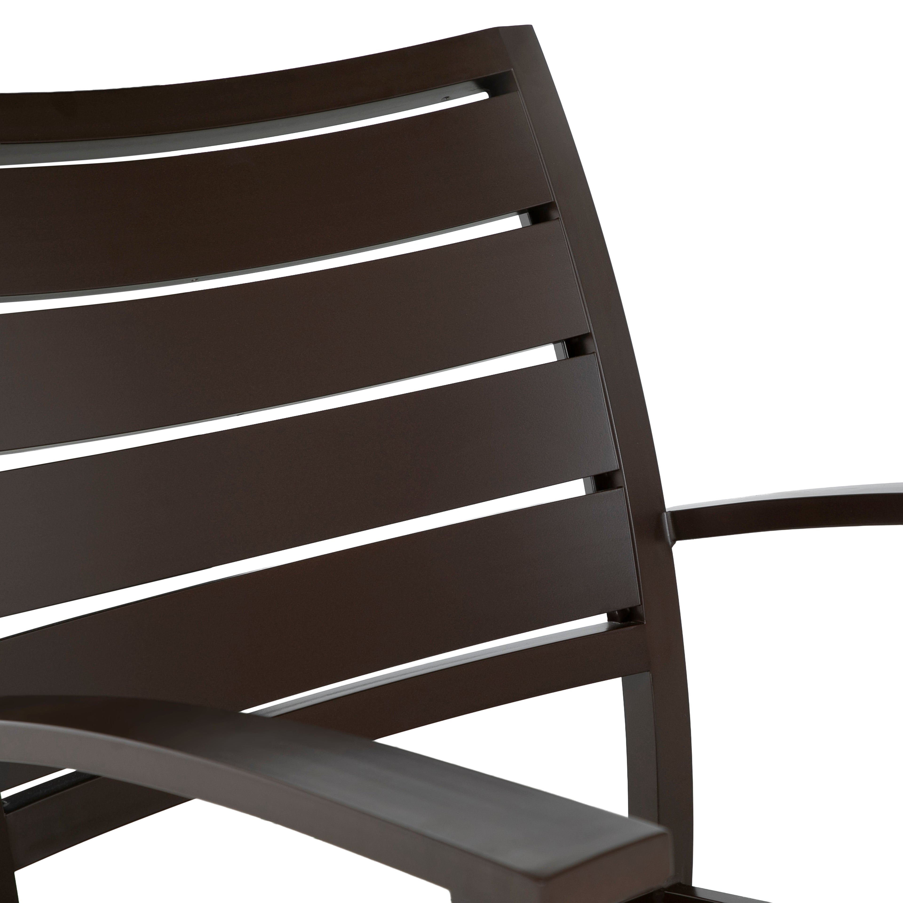 Charleston Aluminum Outdoor Lounge Chair