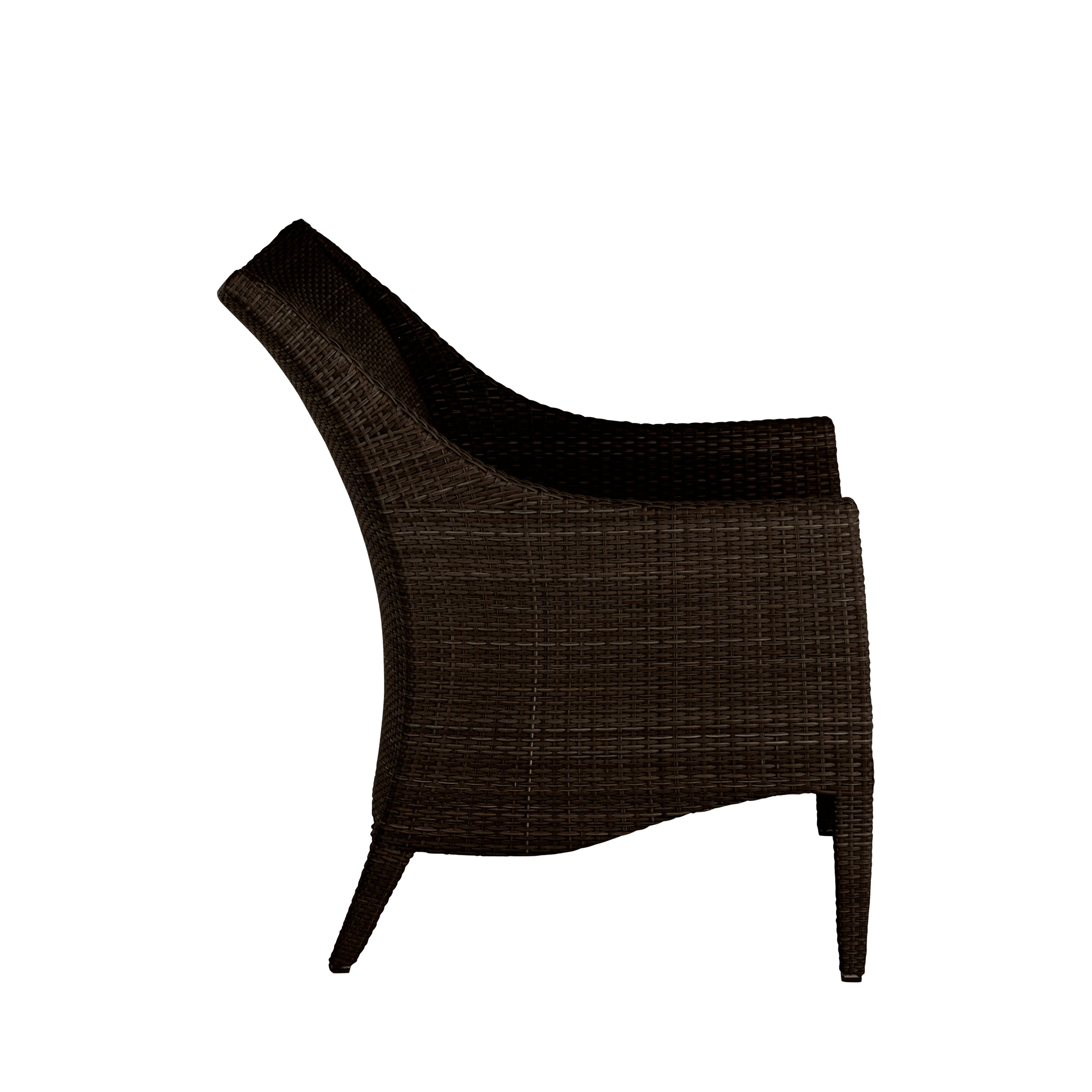 Athena Plus Woven Wicker Outdoor Lounge Chair