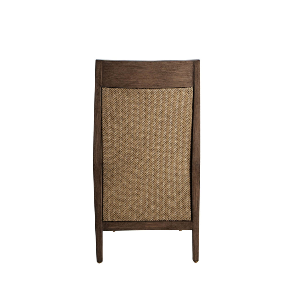 Savannah Resin Wicker Outdoor Dining Side Chair