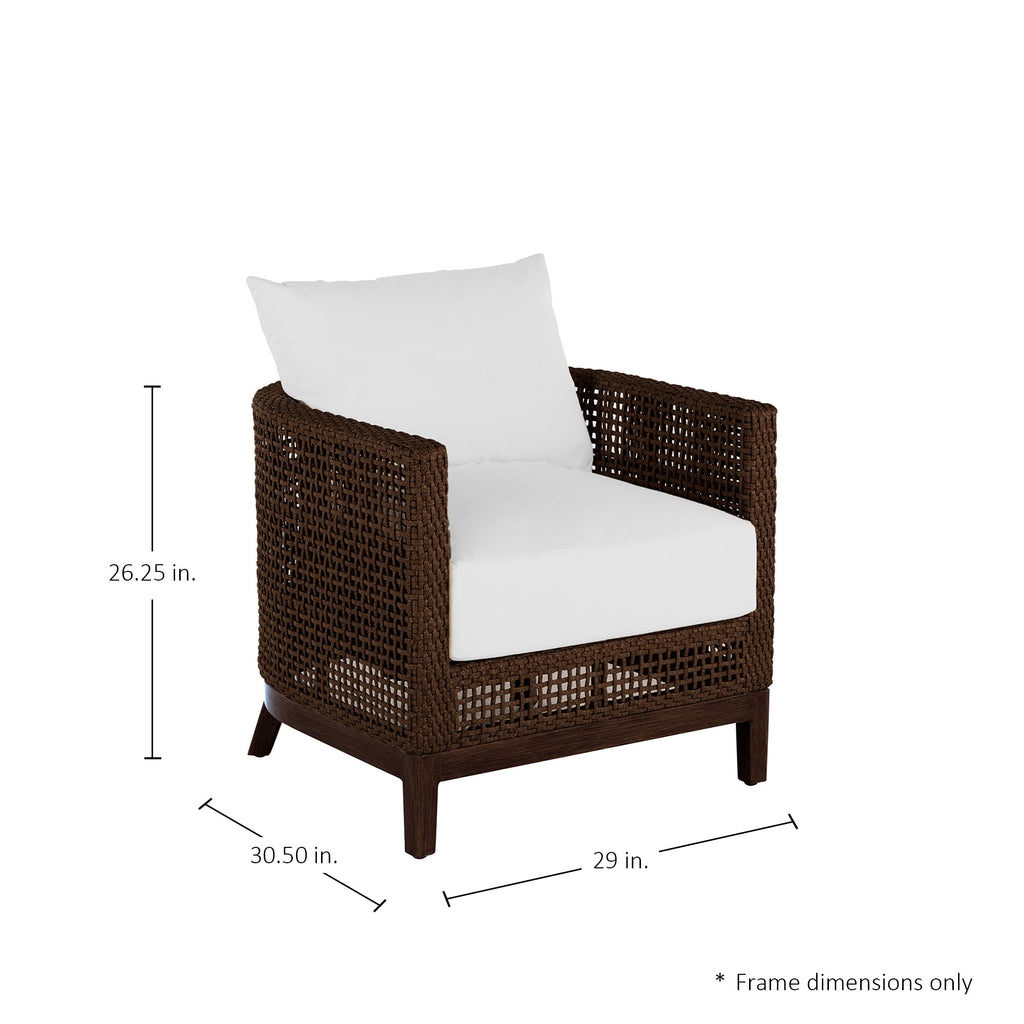 Peninsula Resin Wicker Outdoor Barrel Chair