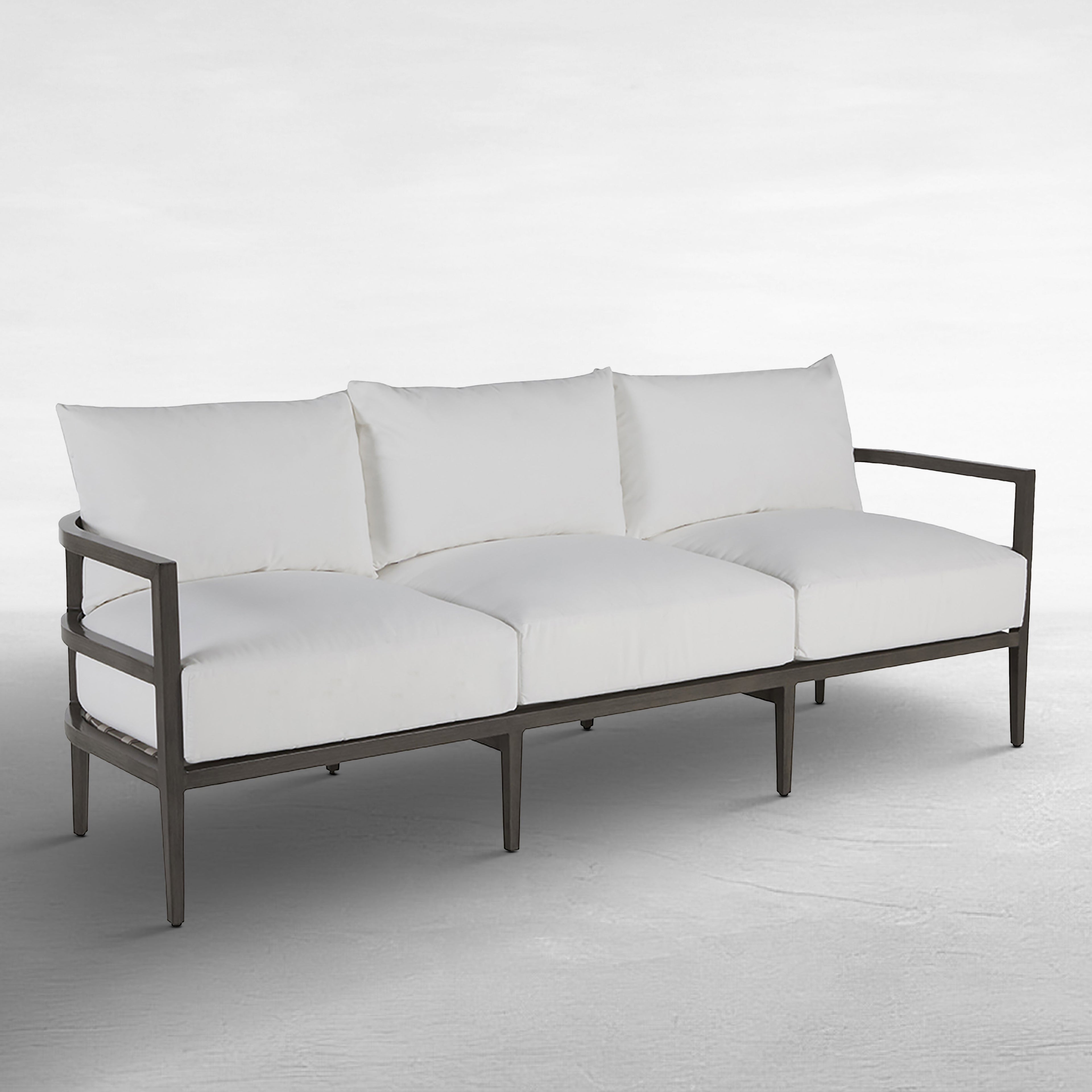 Santa Barbara Wood Outdoor Sofa