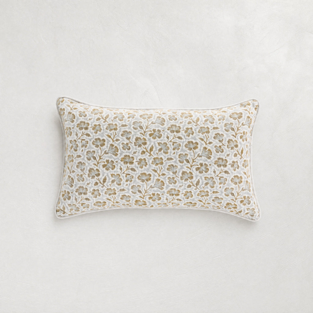 Posey Citron Outdoor Throw Pillow